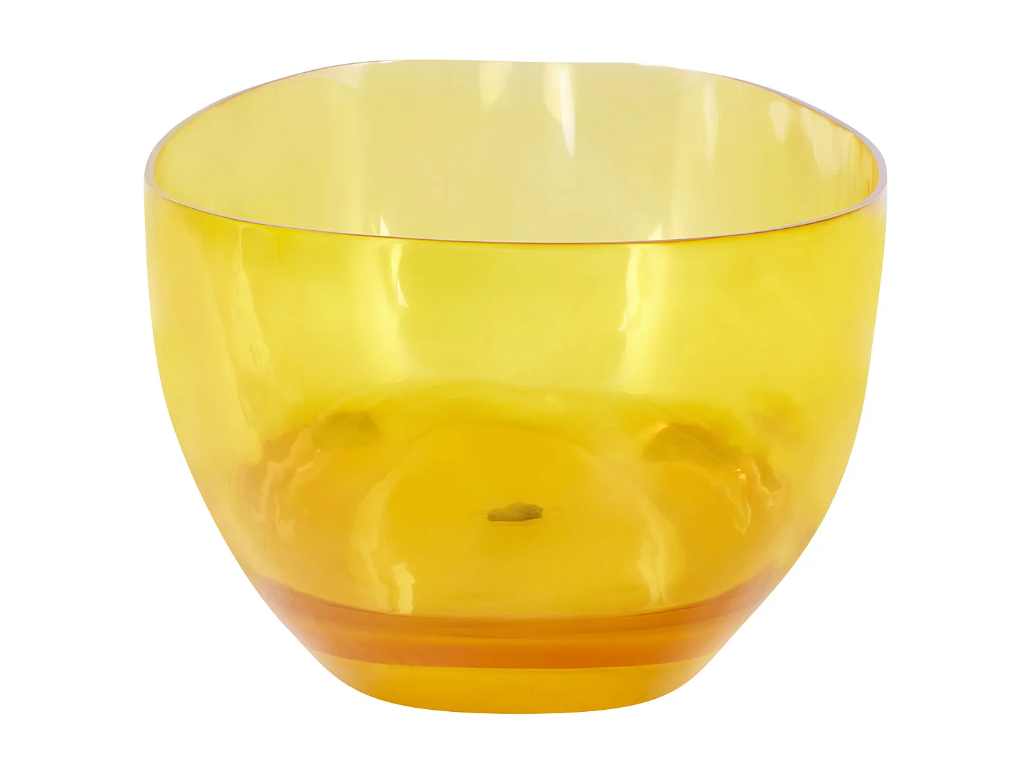 Freistehende Badwanne BLANCARENA 170 x 78 cm Gelb