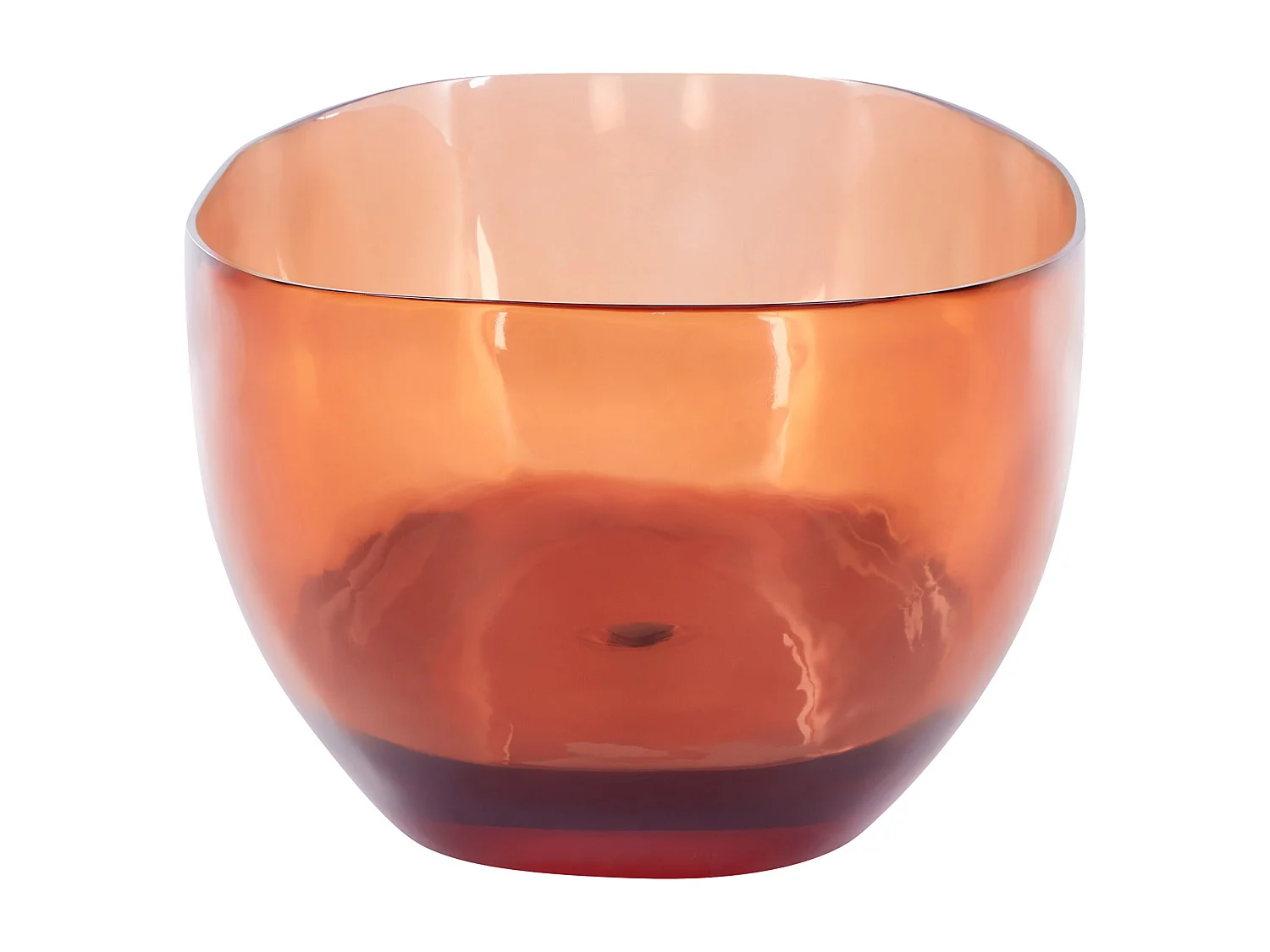 Freistehende Badwanne BLANCARENA 170 x 78 cm Hellrot