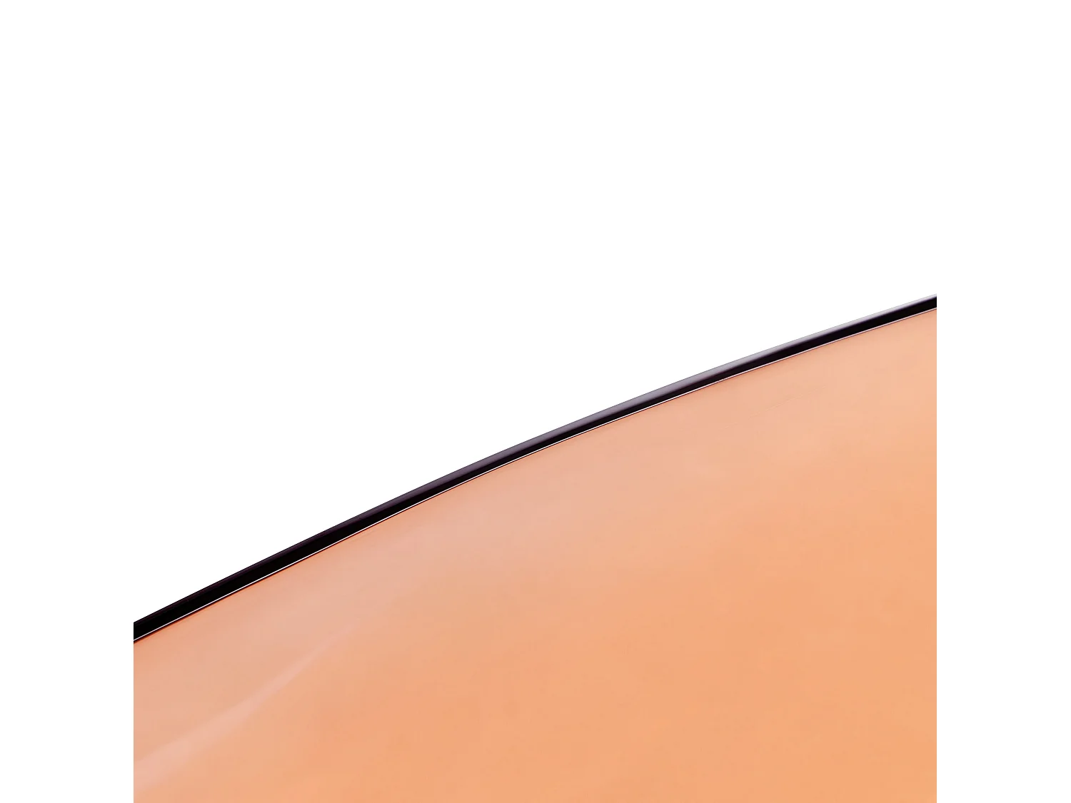 Freistehende Badwanne BLANCARENA 170 x 78 cm Hellrot