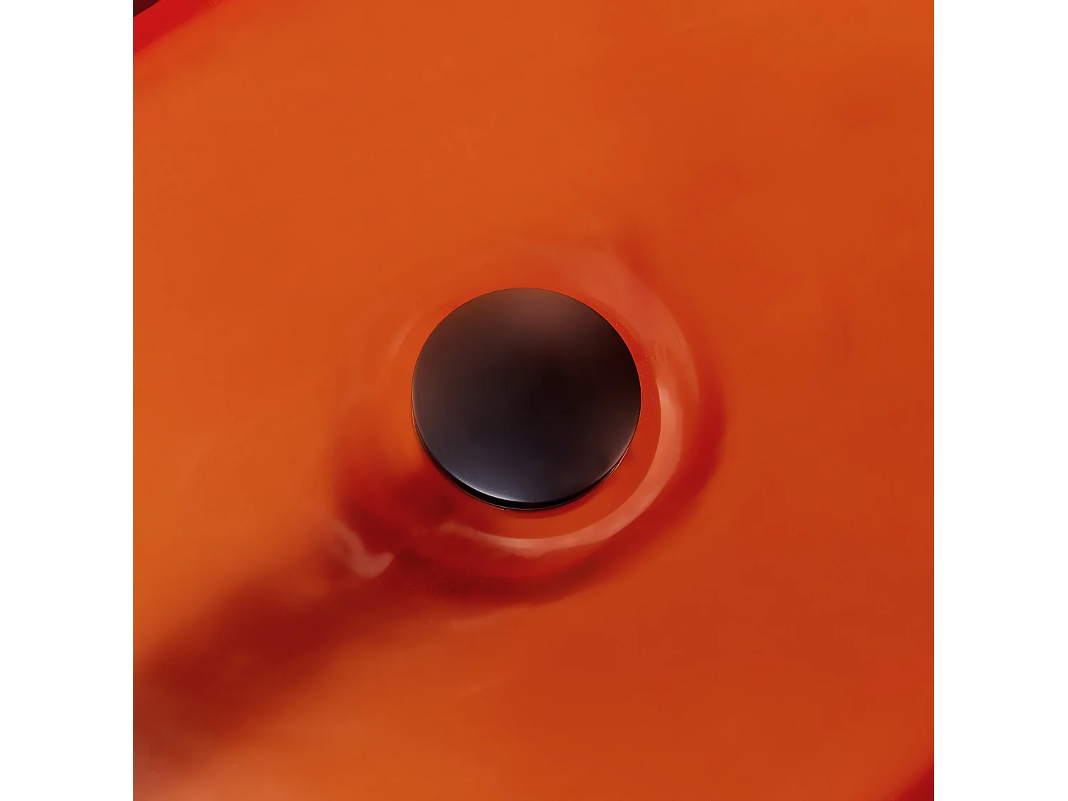 Freistehende Badwanne BLANCARENA 170 x 78 cm Hellrot