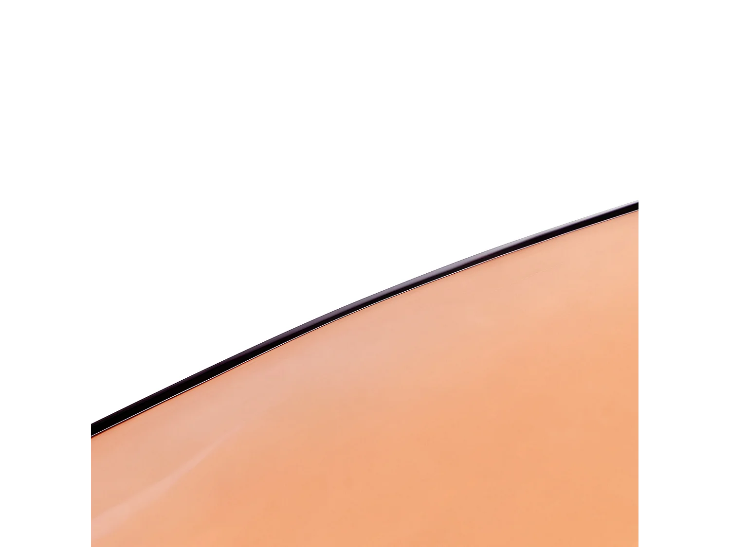 Freistehende Badwanne BLANCARENA 170 x 78 cm Hellrot