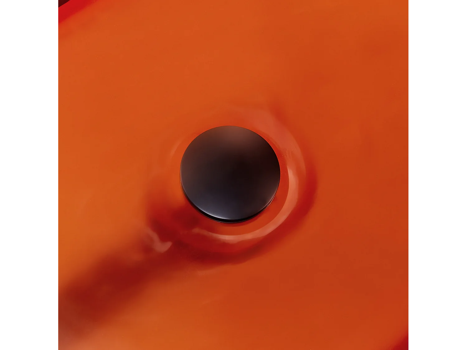 Freistehende Badwanne BLANCARENA 170 x 78 cm Hellrot