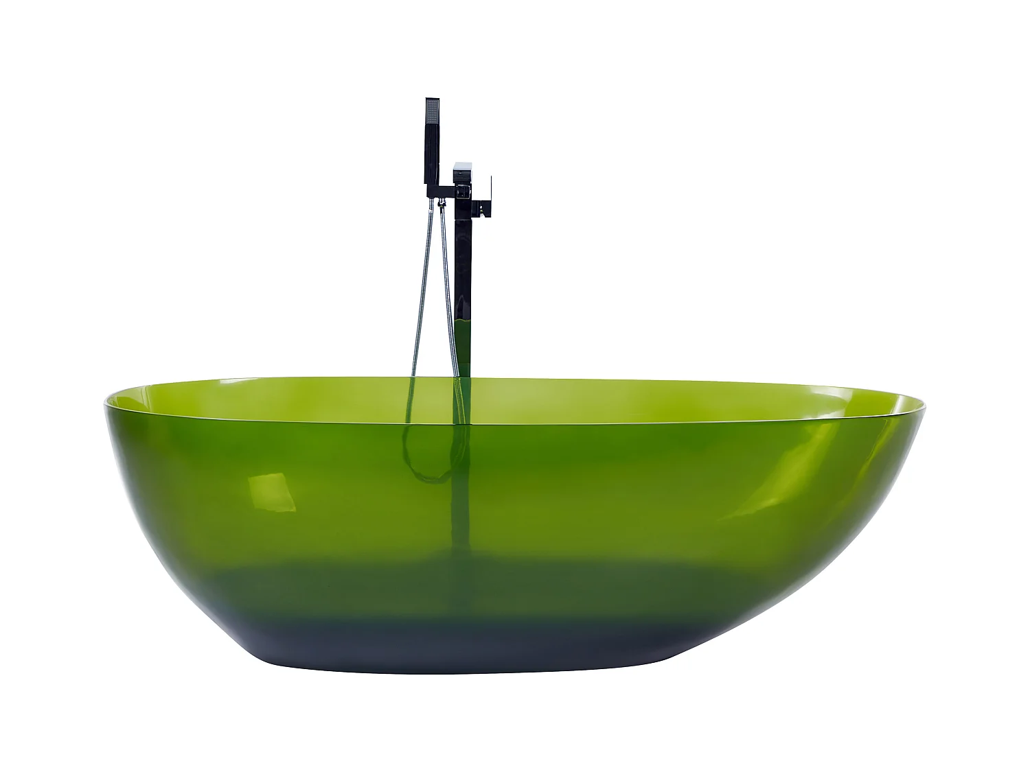 Baignoire îlot BLANCARENA 170 x 78 cm Vert