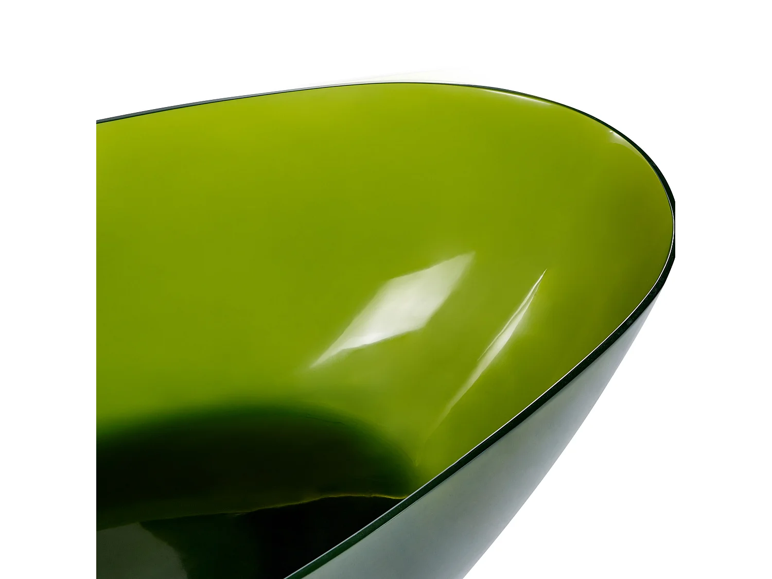 Freistehende Badwanne BLANCARENA 170 x 78 cm Grün