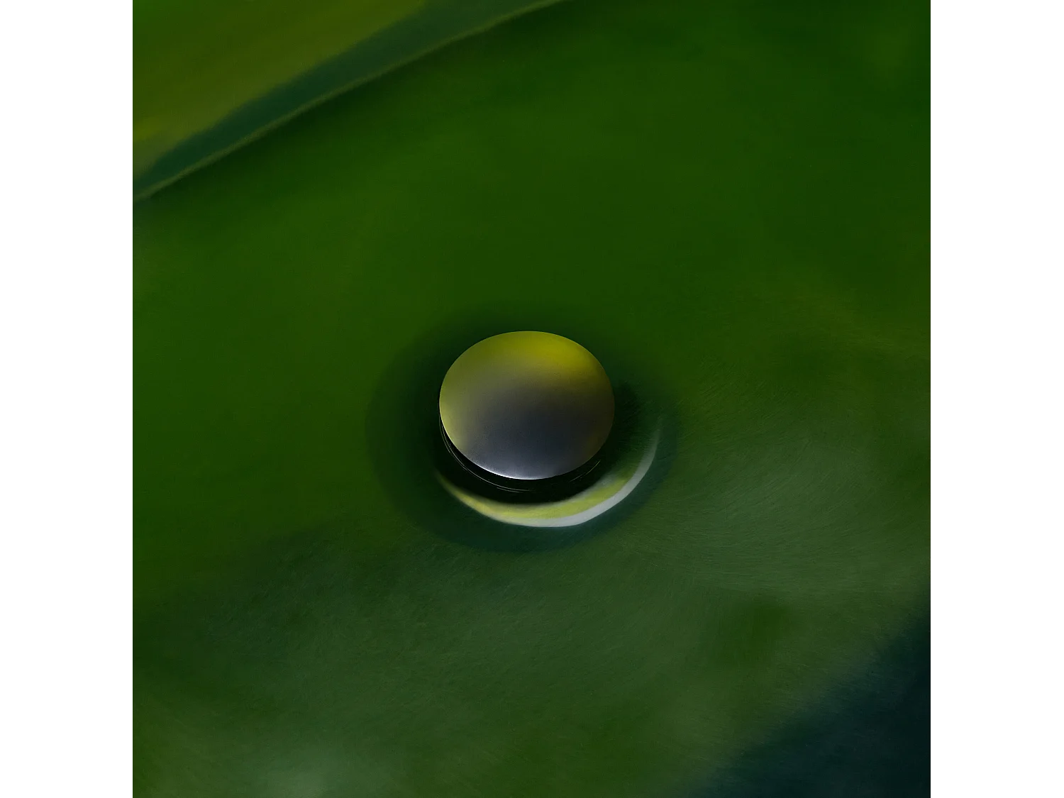 Freistehende Badwanne BLANCARENA 170 x 78 cm Grün