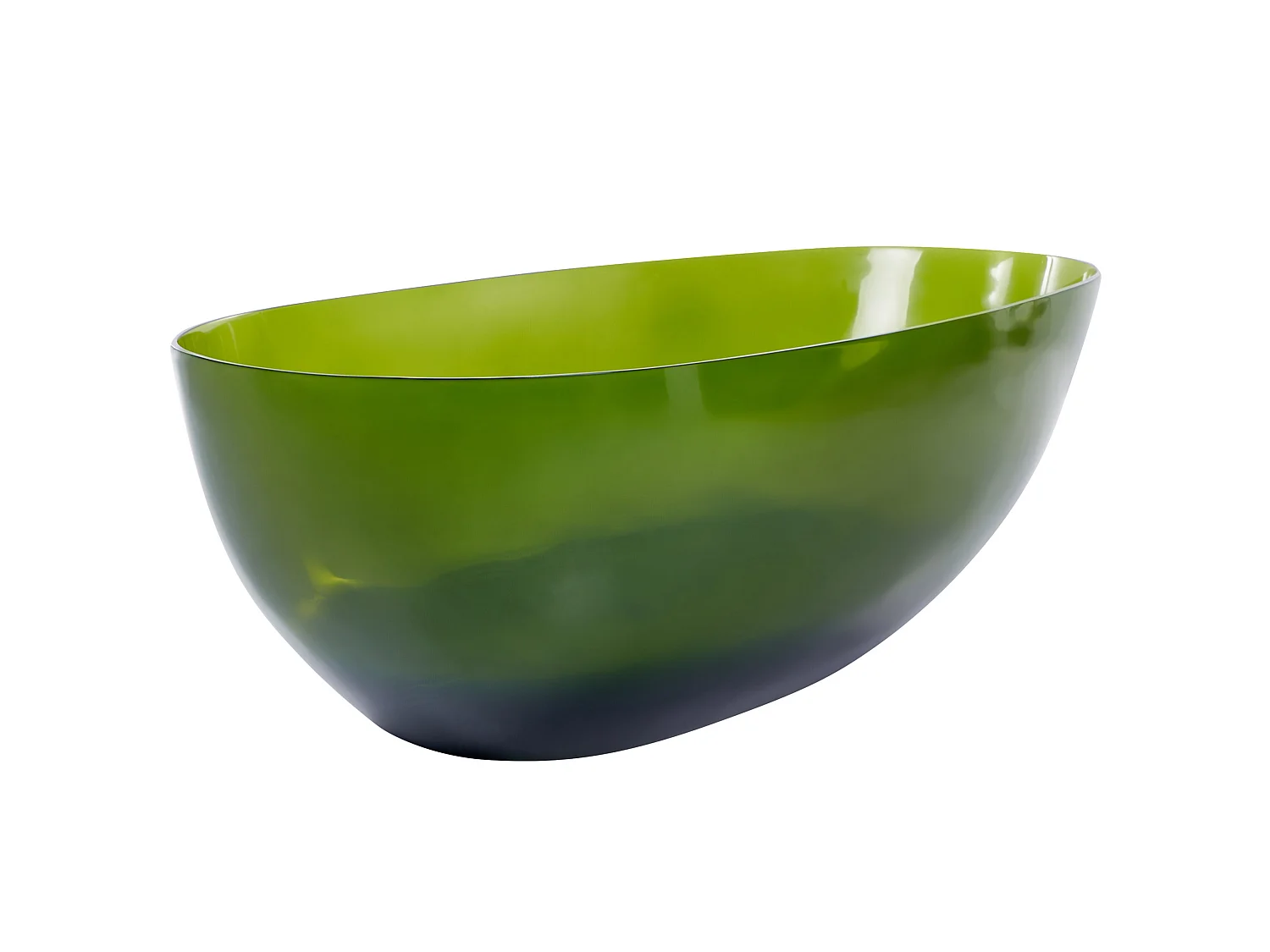 Vrijstaand bad BLANCARENA 170 x 78 cm Groen