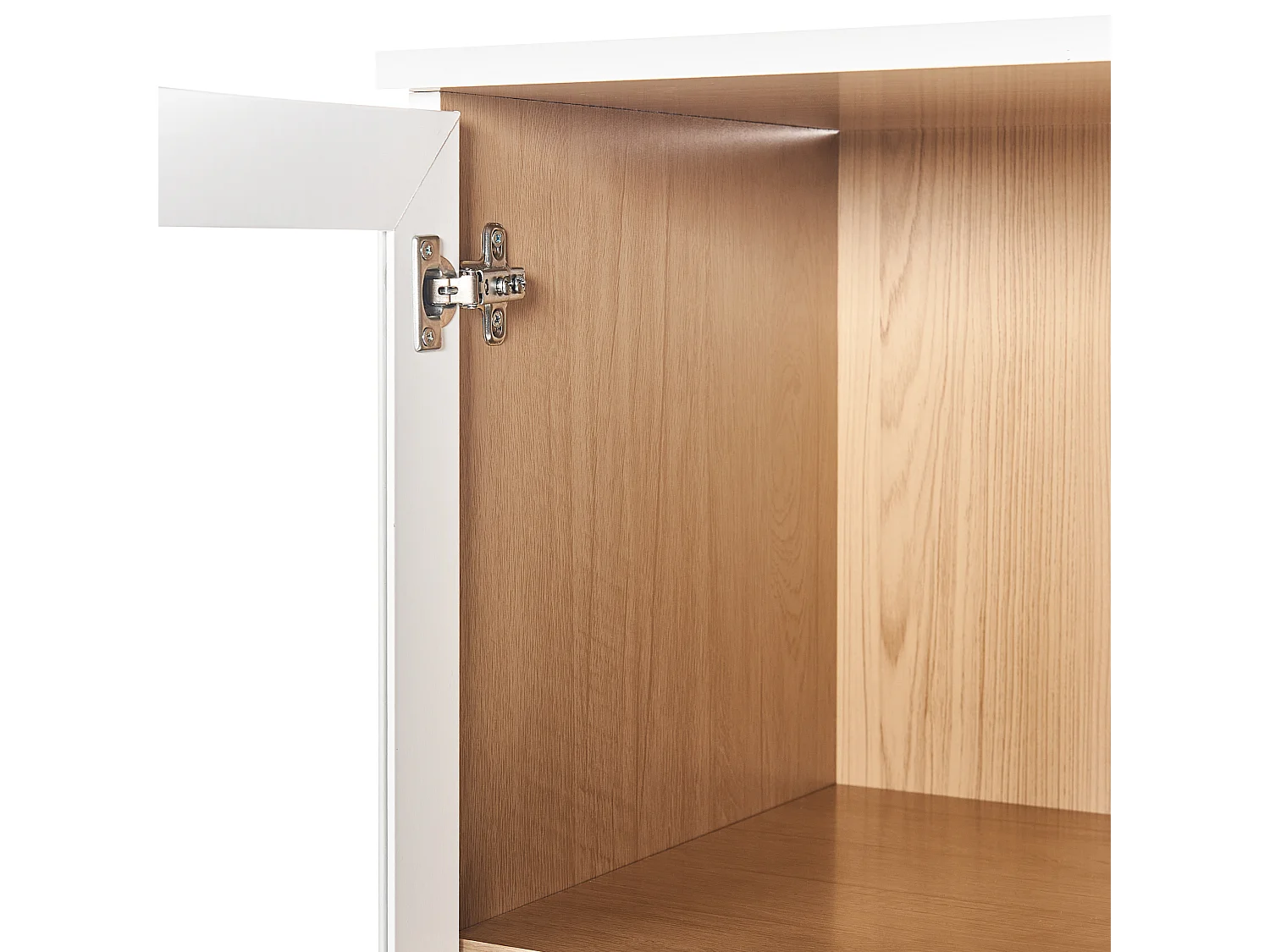 Vitrine en verre TINGLEDALE 40 cm Blanc