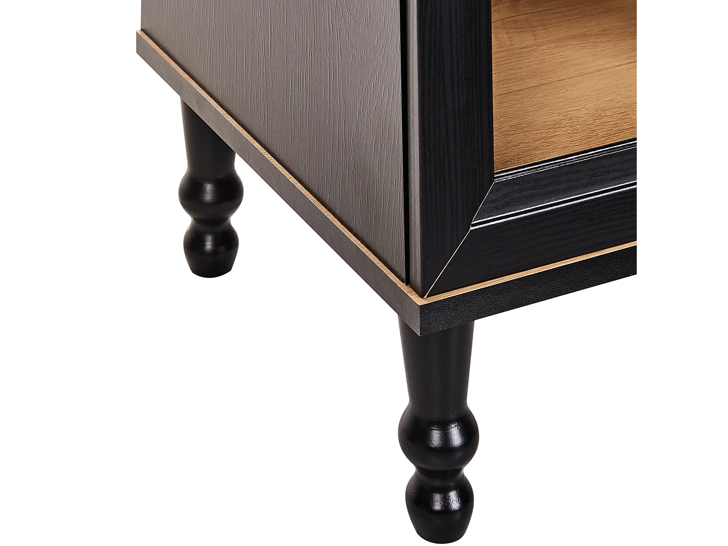 Vitrina TINGLEDALE 80 cm Negro