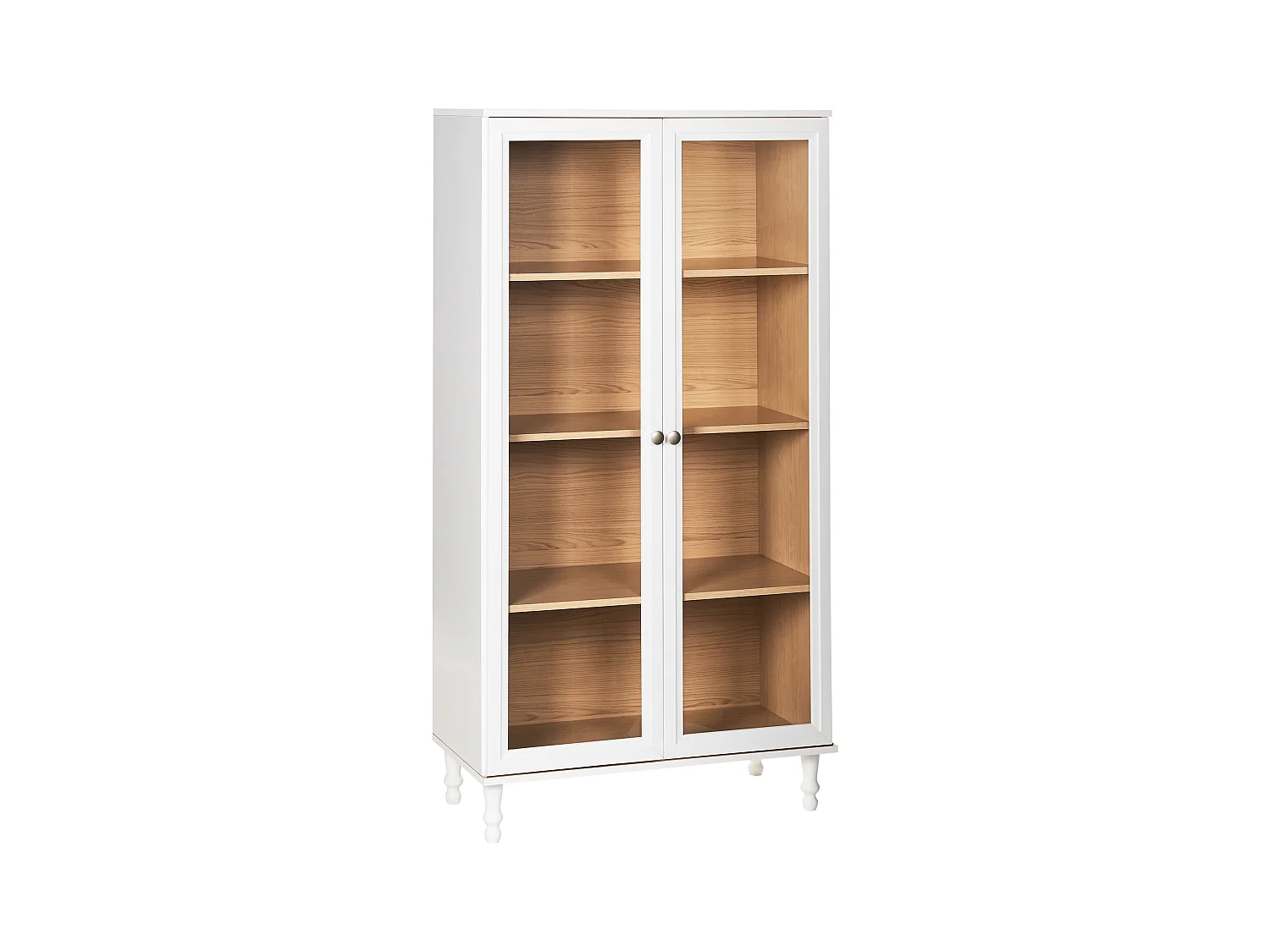 Vetrina TINGLEDALE 80 cm Bianco