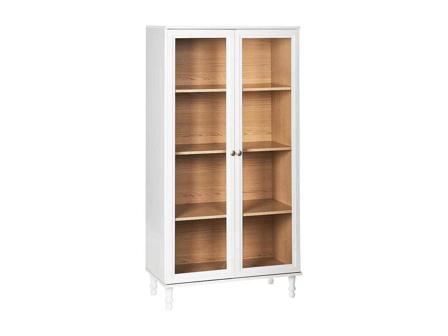 Witryna TINGLEDALE 80 cm Biały