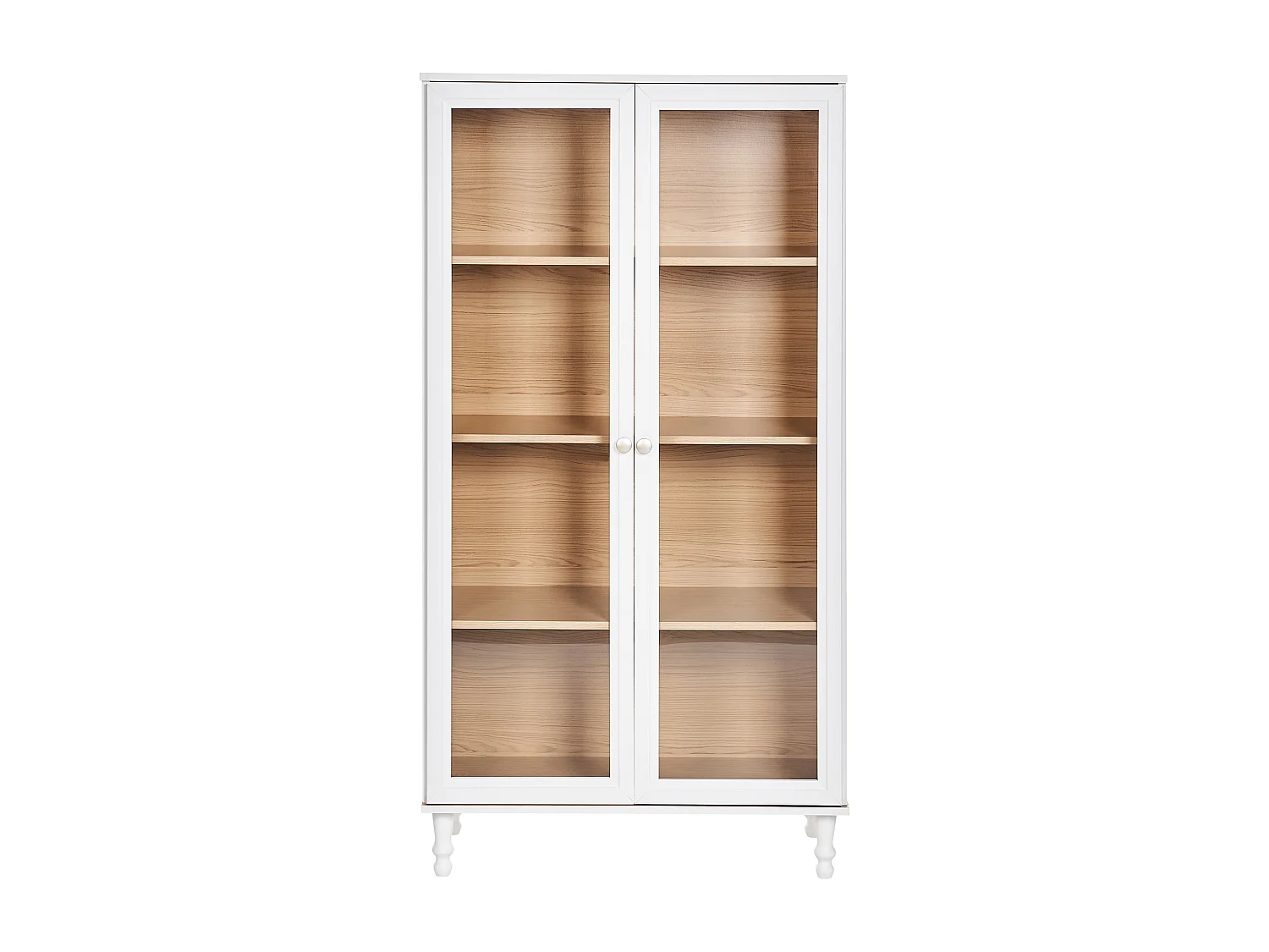 Witryna TINGLEDALE 80 cm Biały