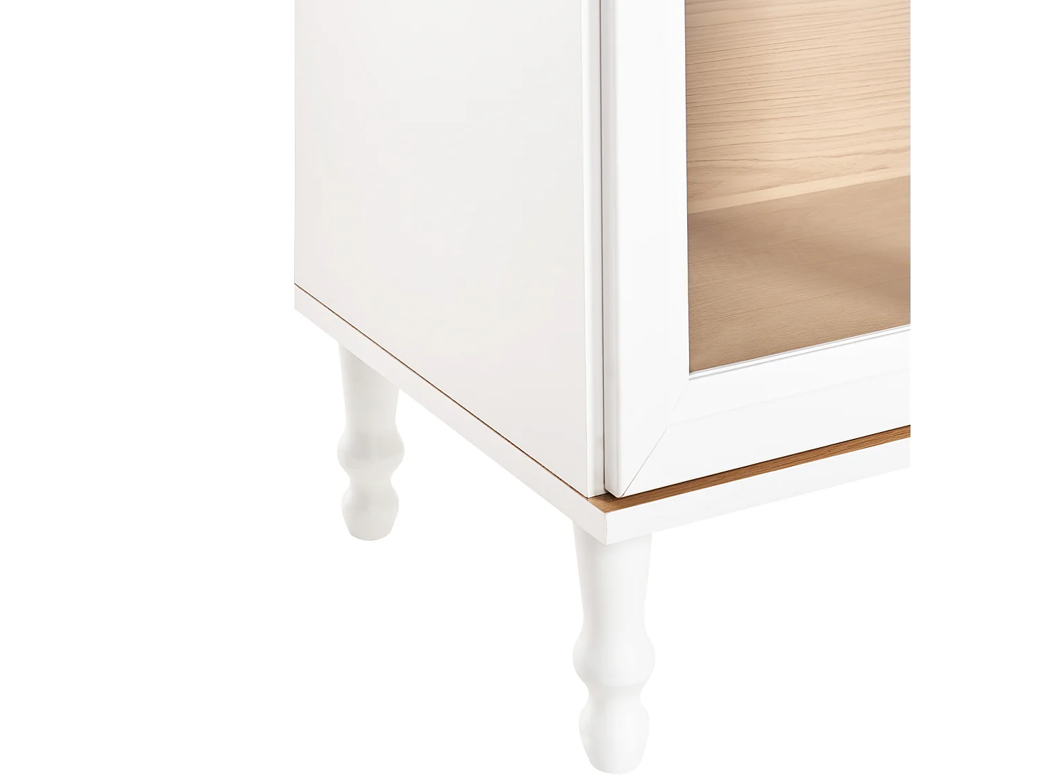 Witryna TINGLEDALE 80 cm Biały