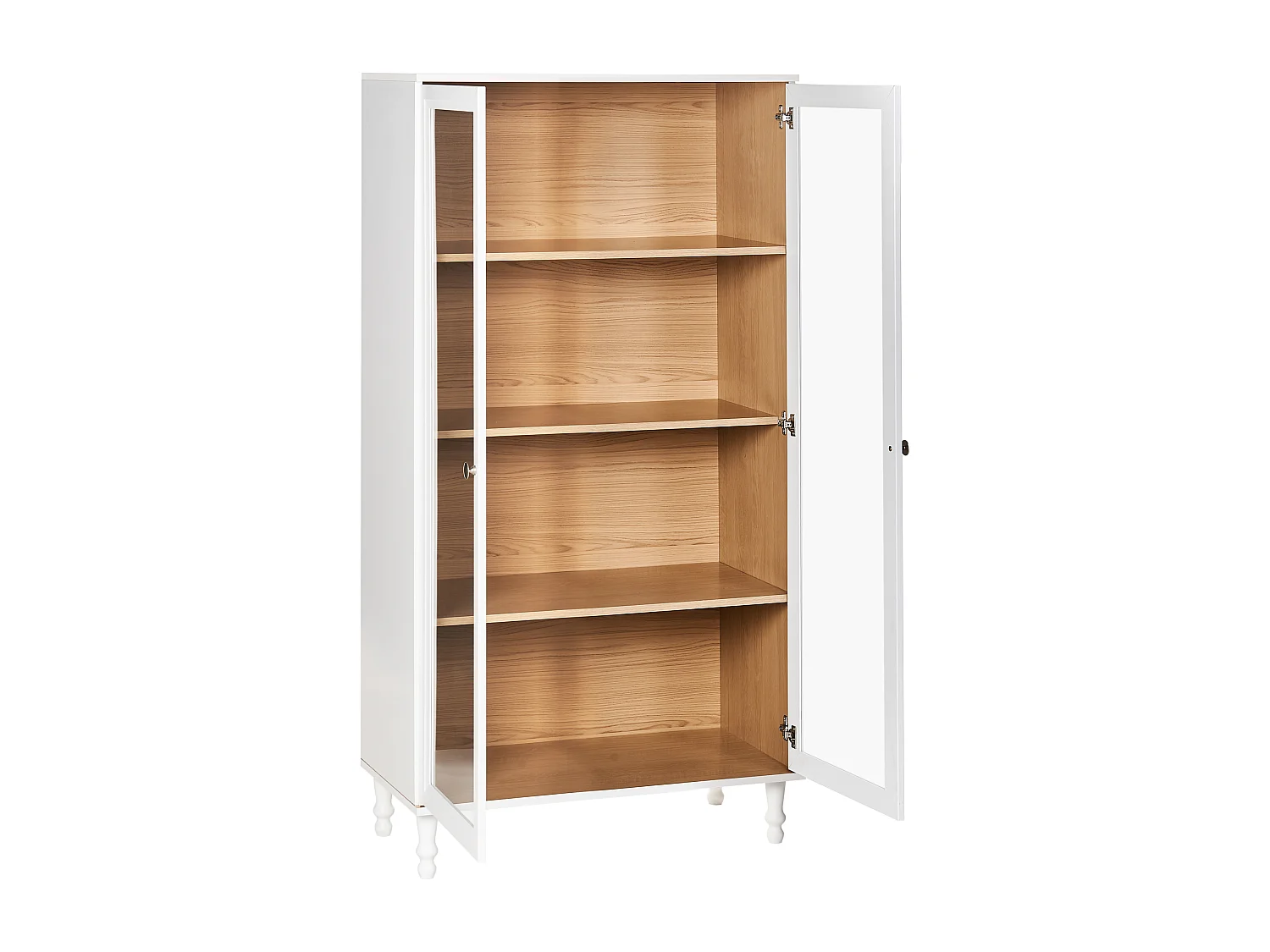 Vetrina TINGLEDALE 80 cm Bianco