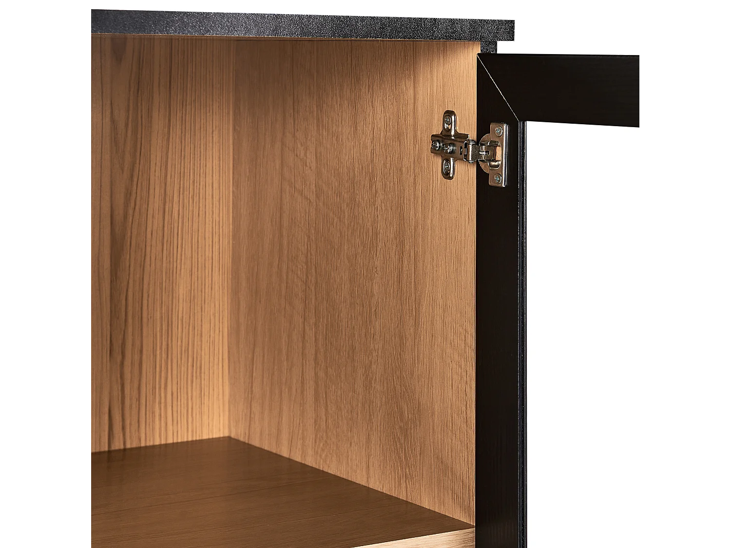 Vitrine TINGLEDALE 40 cm Schwarz