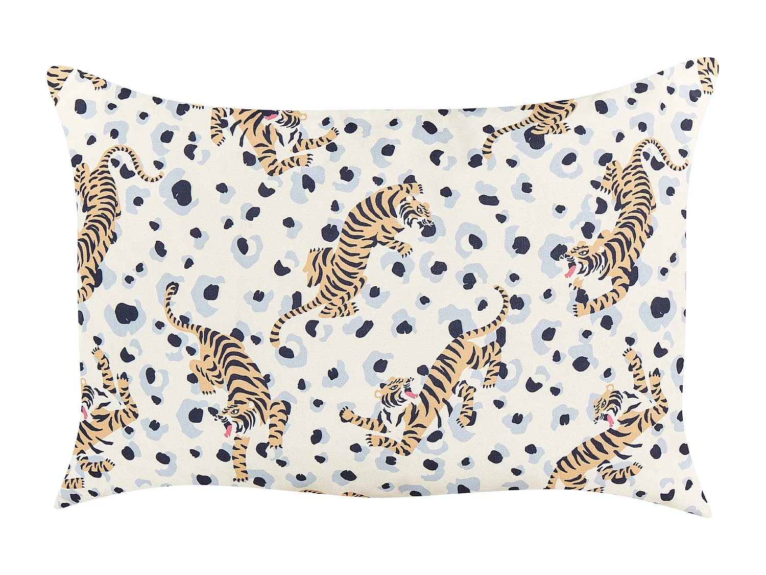 Conjunto de 2 almofadas de jardim ARENZANO 40 x 60 cm Multicolor Padrão animal