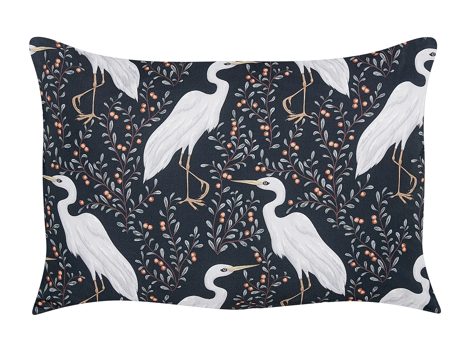 Lot de 2 coussins d'extérieur PIANAZZO Motif animal 40 x 60 cm Noir