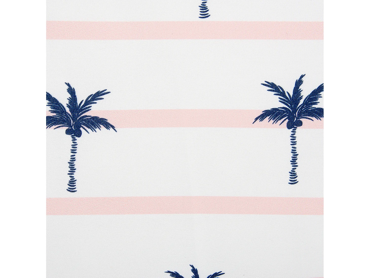 Zestaw 2 poduszek ogrodowych MOLTEDO W paski 40 x 40 cm Biały