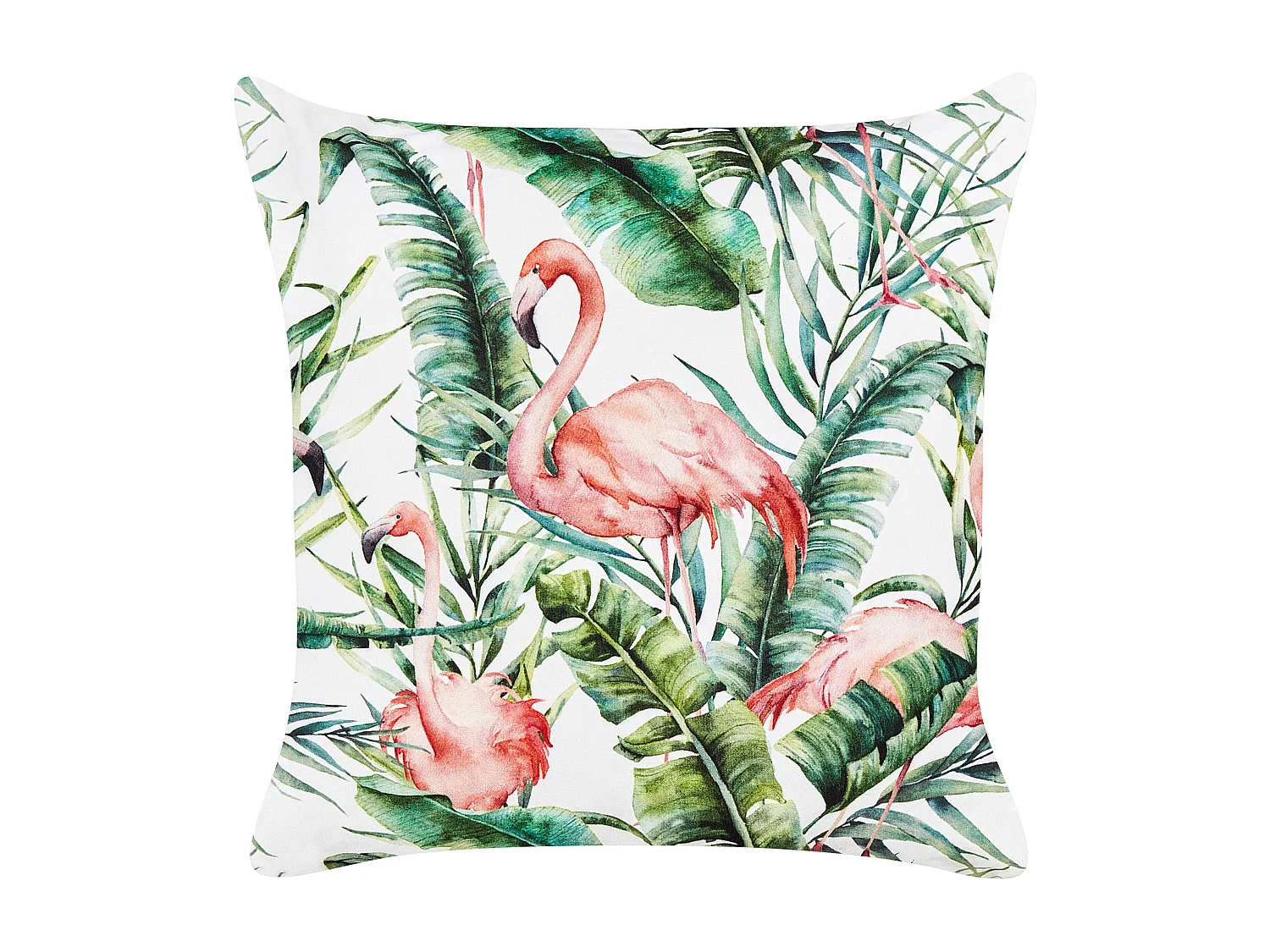 Lot de 2 coussins d'extérieur ELLERA Motif animal 45 x 45 cm Vert