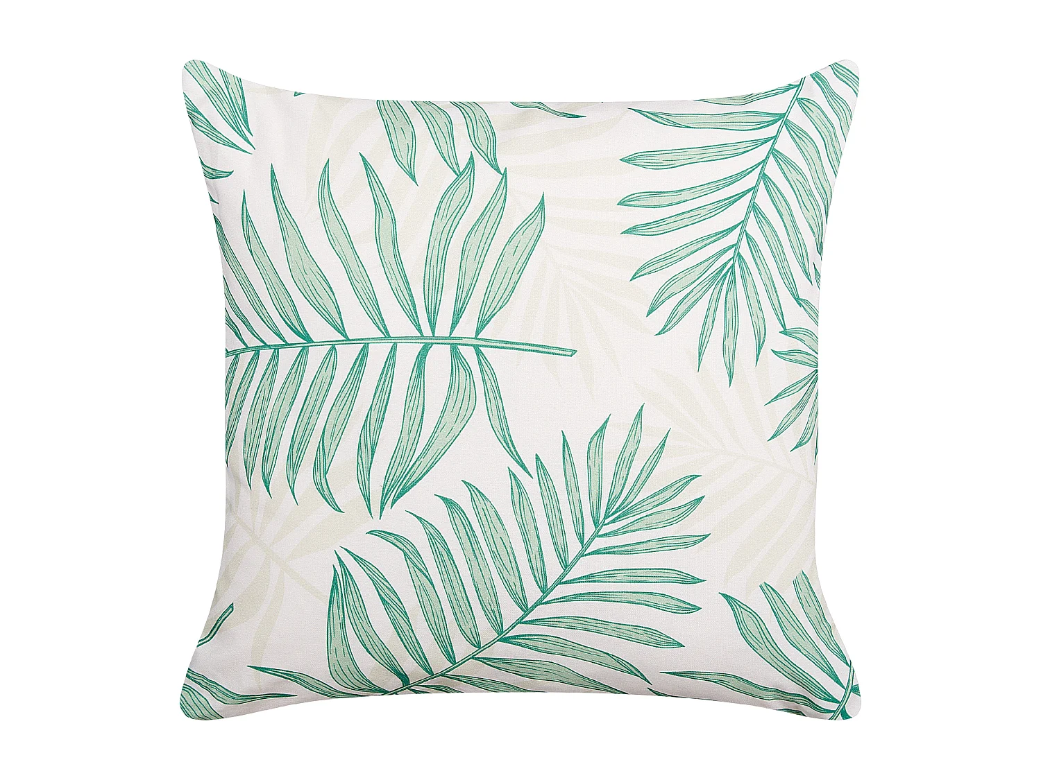 Set di 2 cuscini da esterno POGGIO Trama di piante 45 x 45 cm Verde