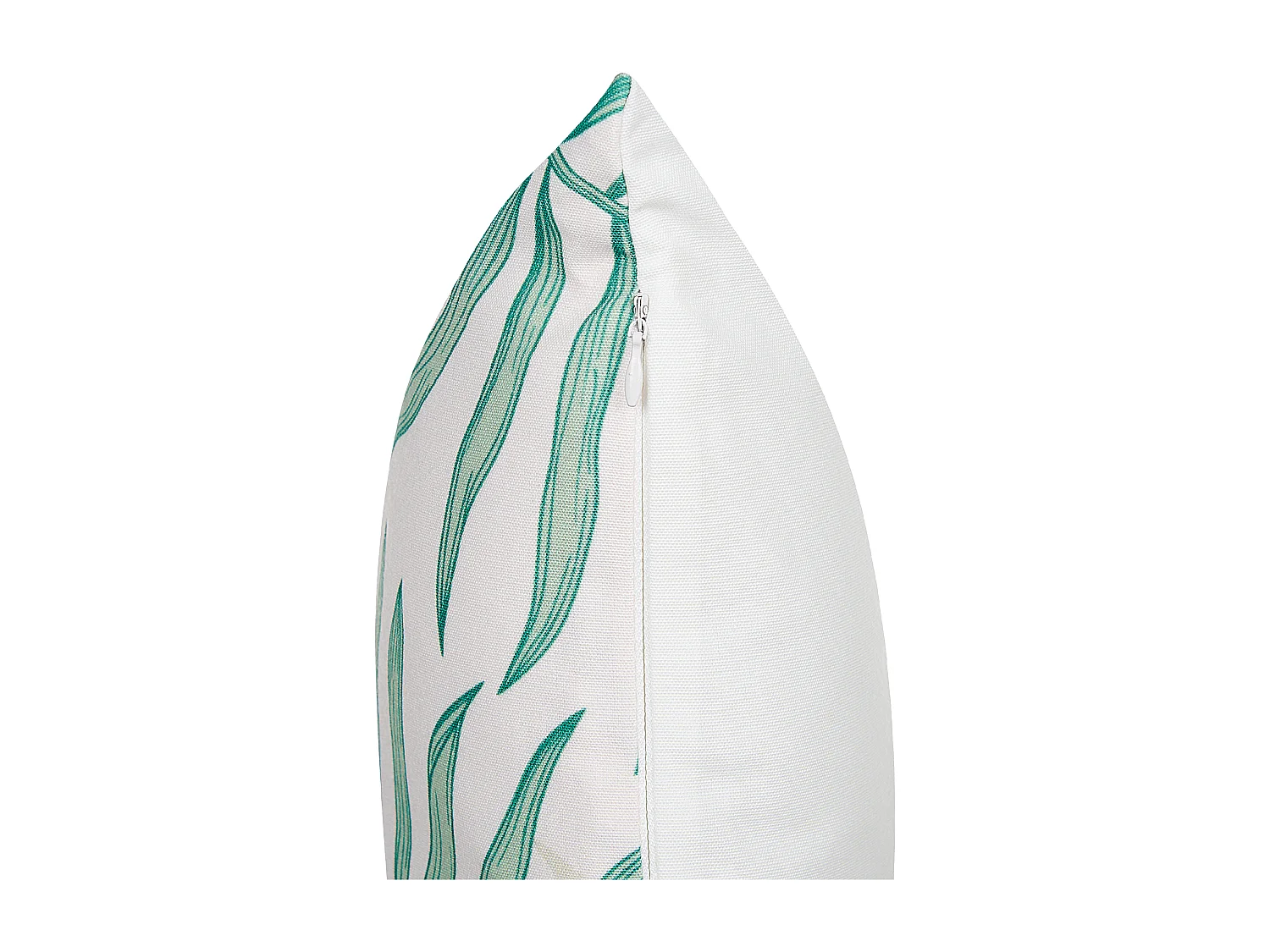 Set di 2 cuscini da esterno POGGIO Trama di piante 45 x 45 cm Verde