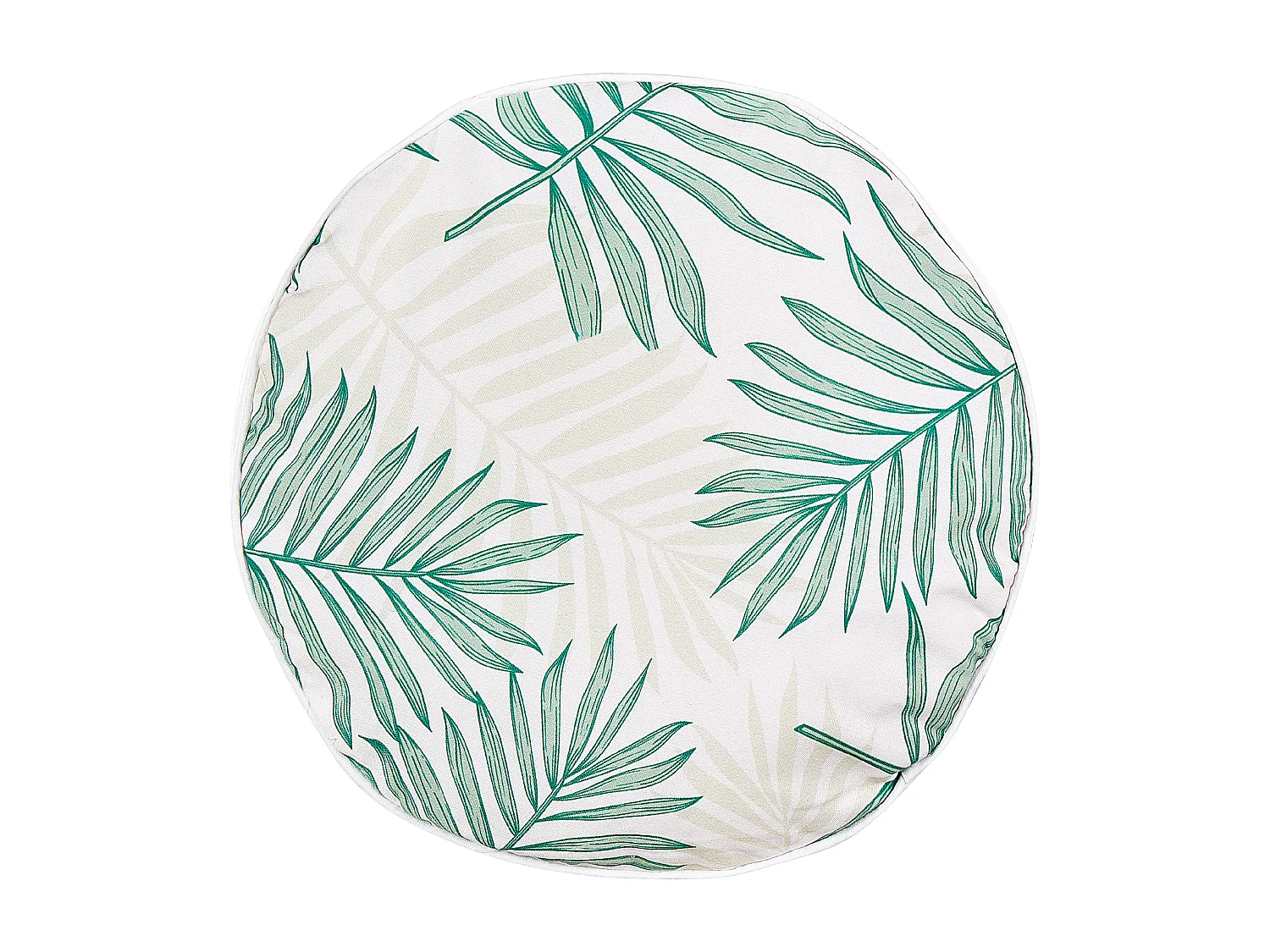 Conjunto de 2 cojines de exterior POGGIO Patrón de plantas 40 x 40 cm Verde