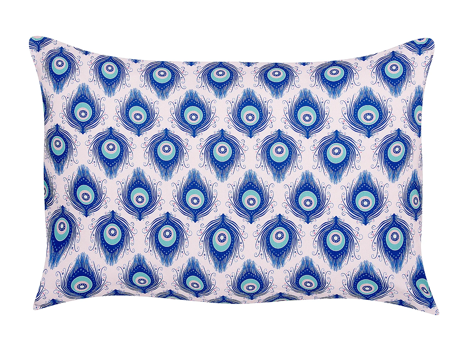 Lot de 2 coussins d'extérieur CERIANA Motif animal 40 x 60 cm Bleu