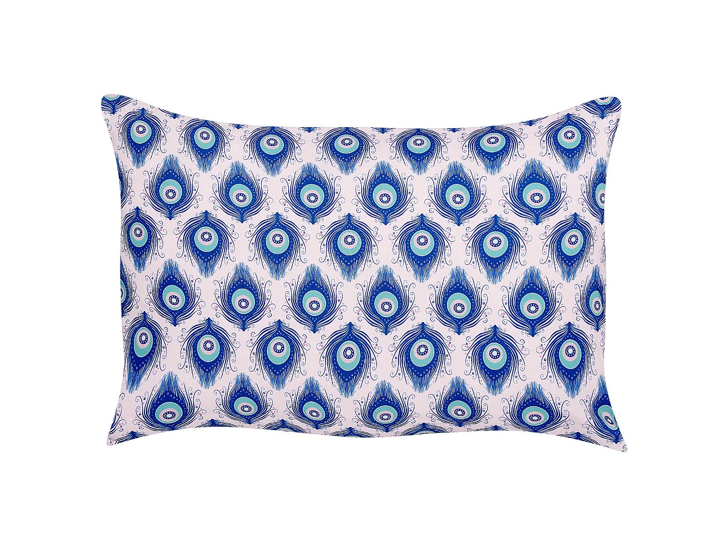 Gartenkissen 2er Set CERIANA Tiermuster 40 x 60 cm Blau