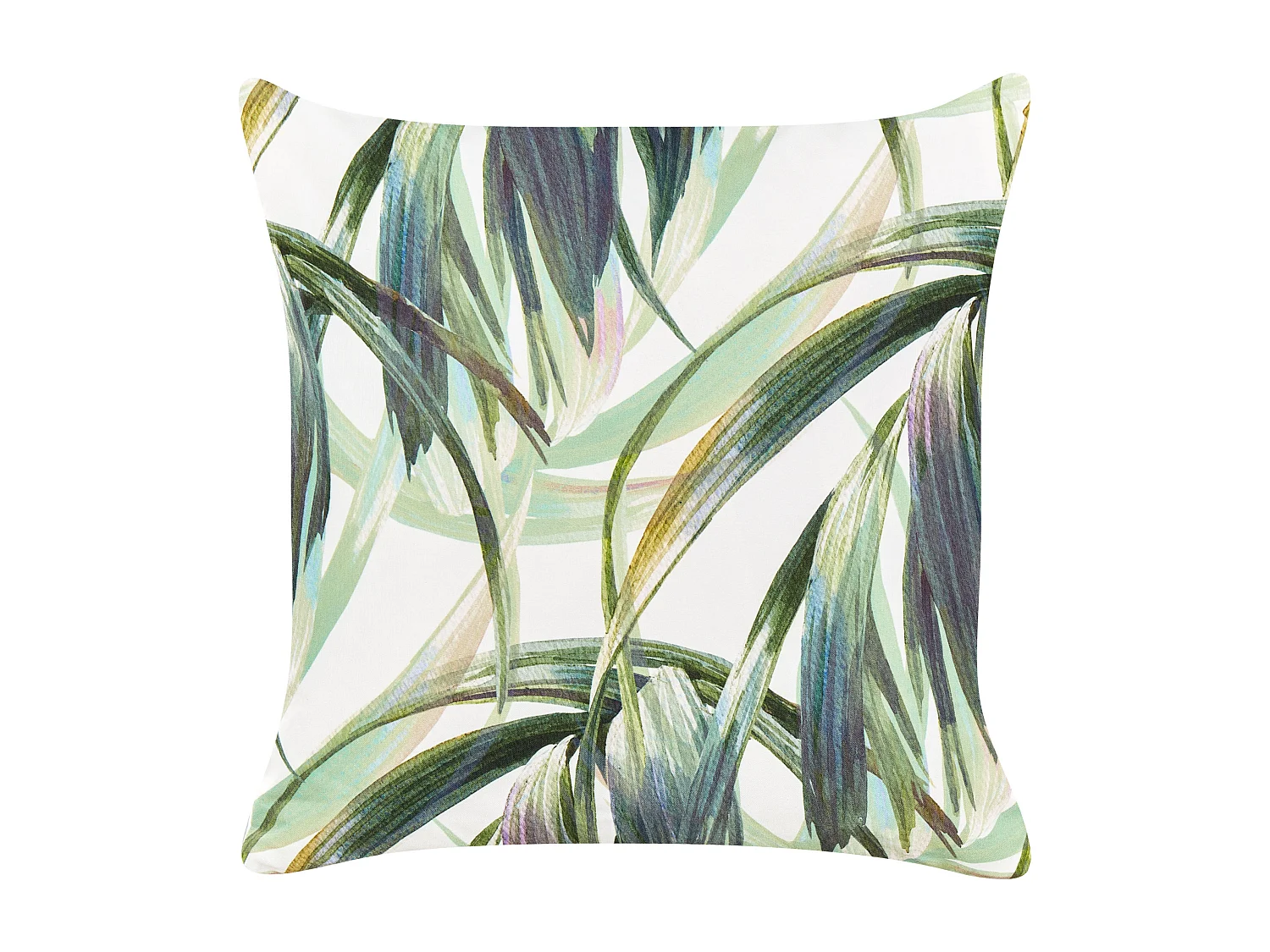 Set di 2 cuscini da esterno CALDERINA Trama di piante 45 x 45 cm Verde