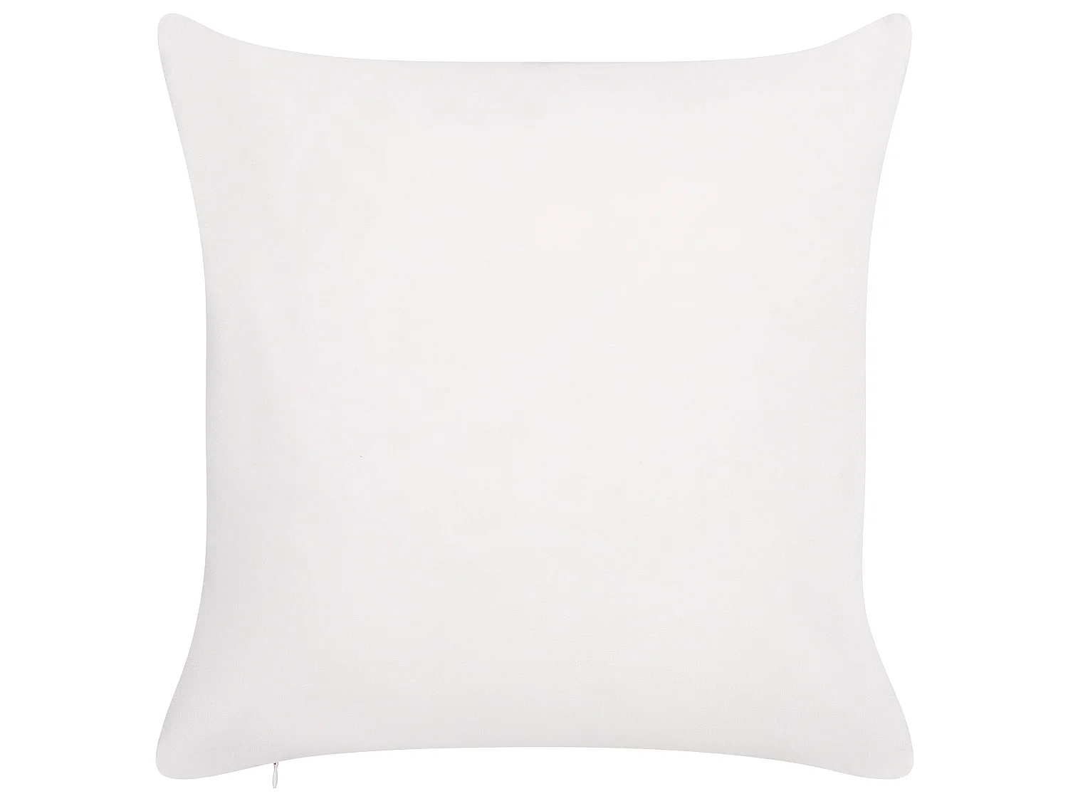 Gartenkissen 2er Set TORRETTA Pflanzenmuster 45 x 45 cm Cremeweiss