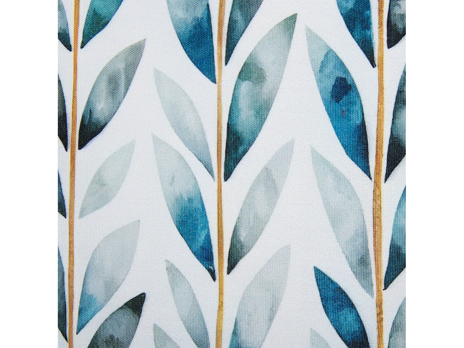 Set di 2 cuscini da esterno LOANO Trama di piante 45 x 45 cm Verde