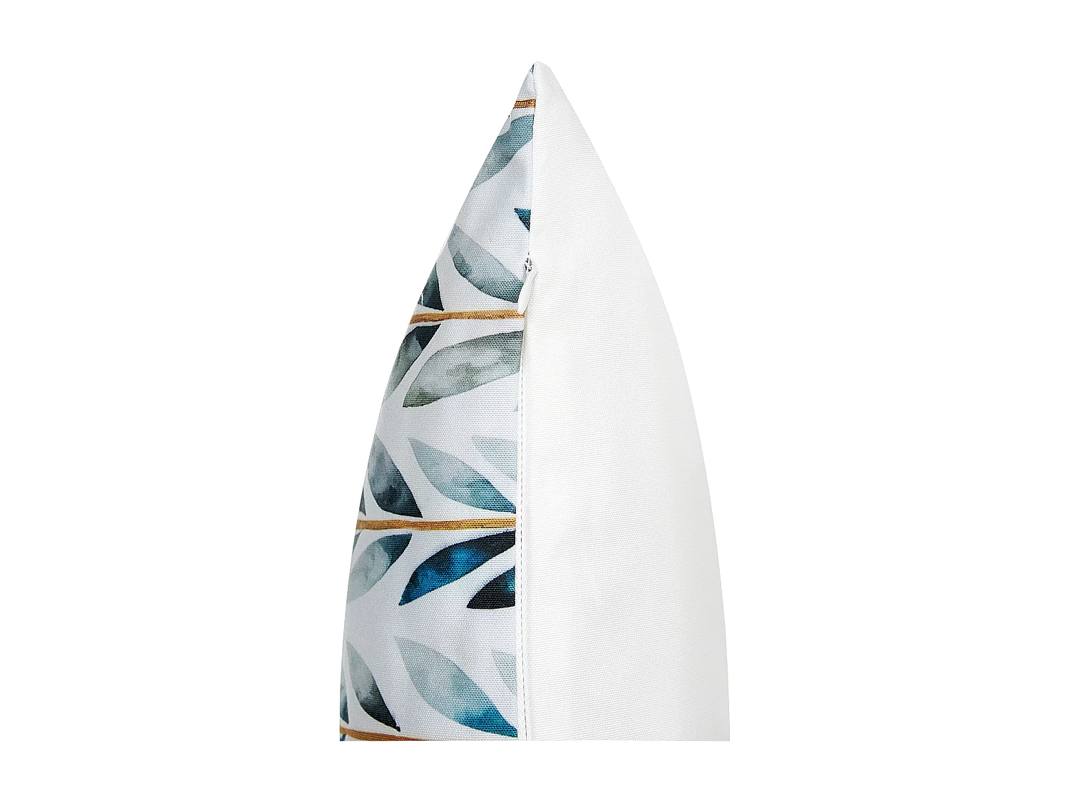 Conjunto de 2 cojines de exterior LOANO Patrón de plantas 45 x 45 cm Verde