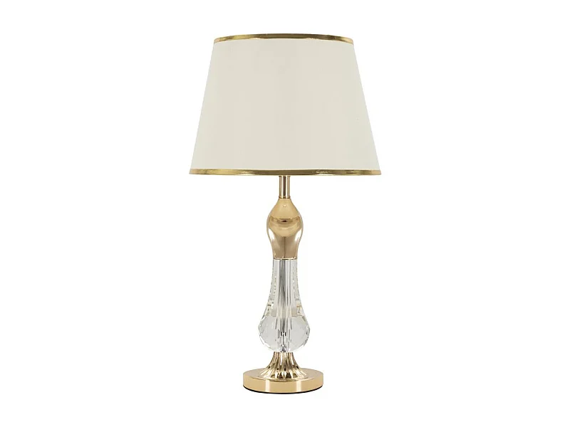 Lampe à Poser Design en Verre "Bravatislava" 59cm Or