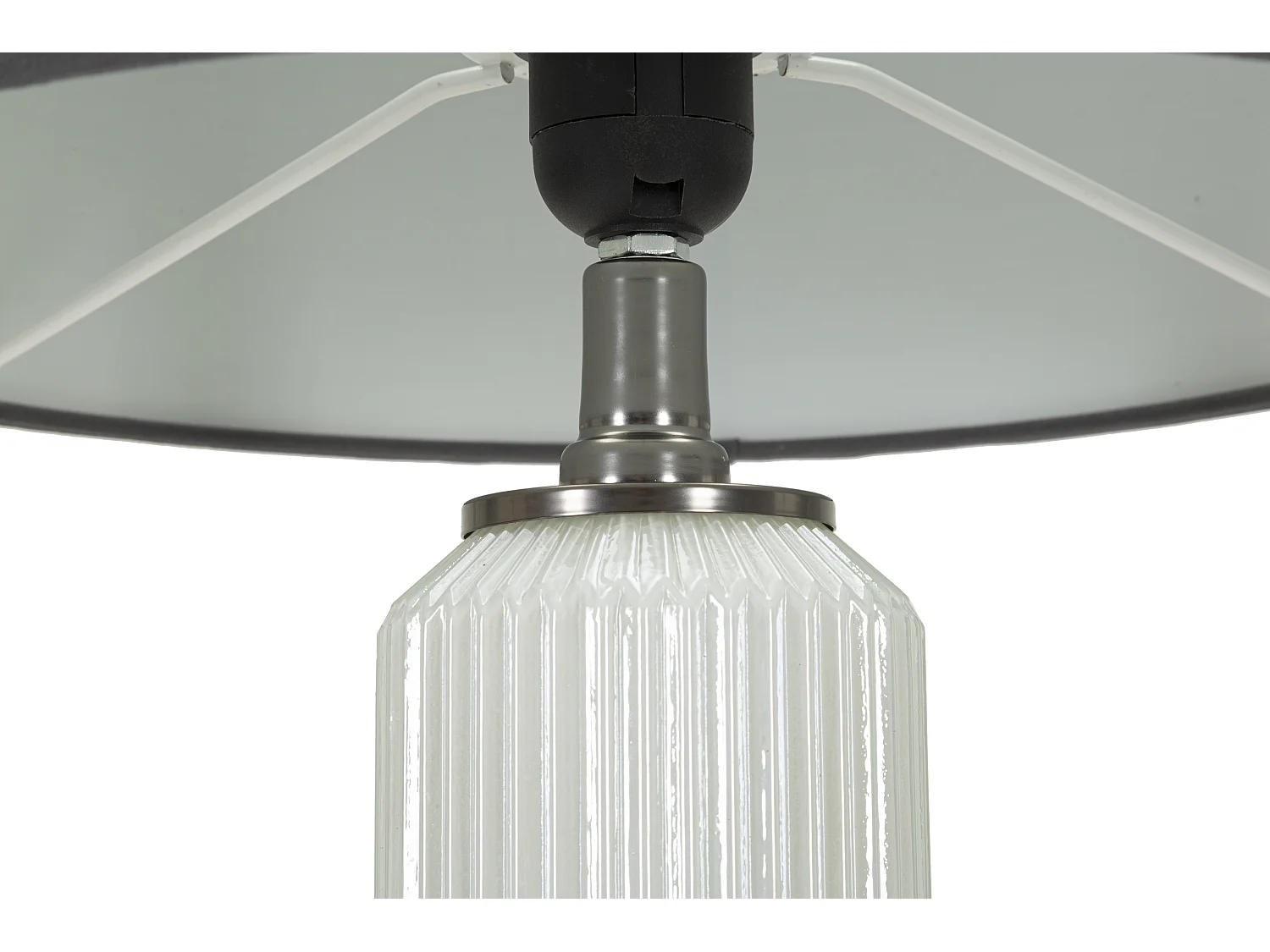 Lampada da tavolo in vetro cm Ø 32,5x57