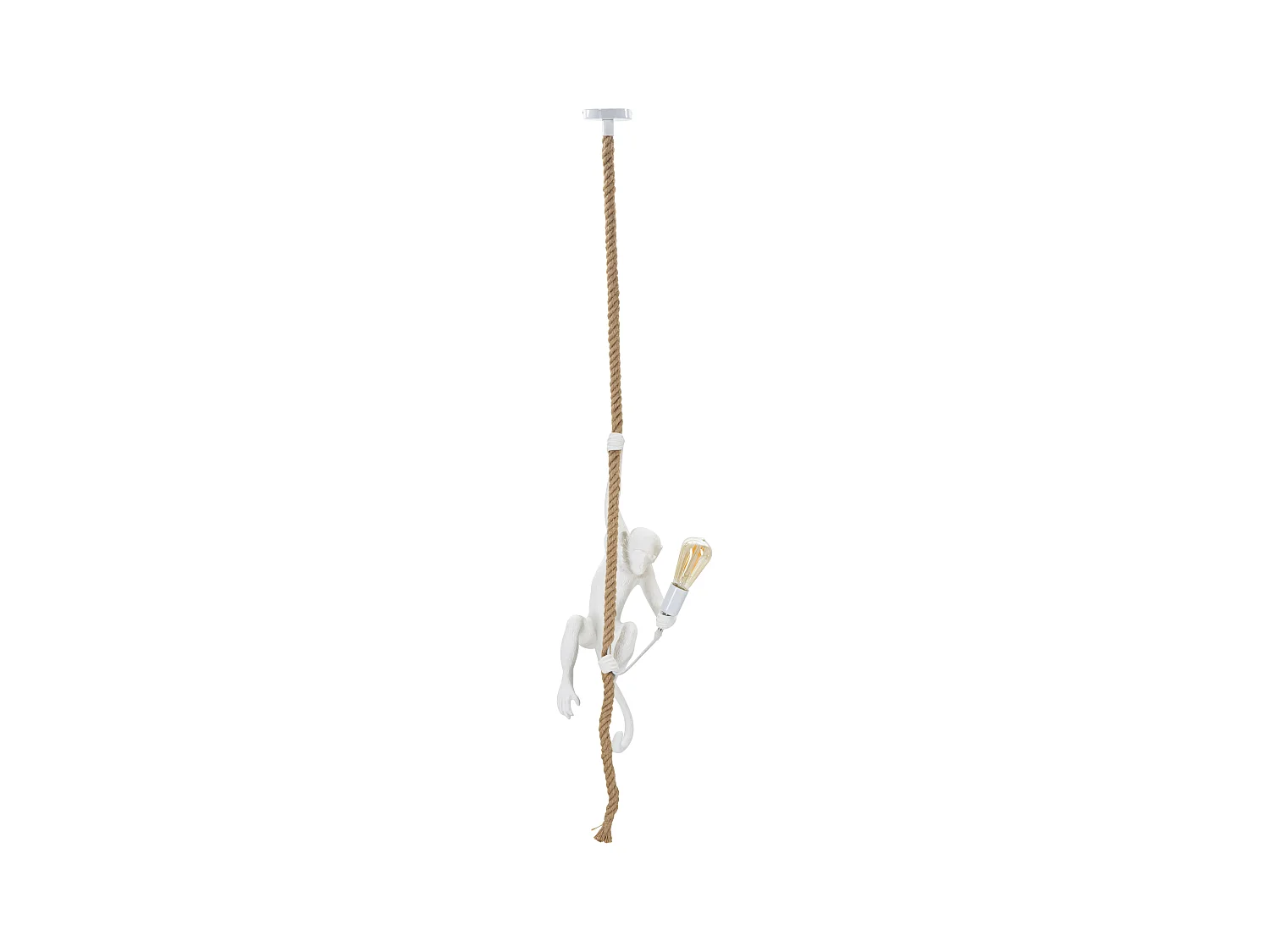 Lustre en résine blanche cm Ø 27x 32x 60