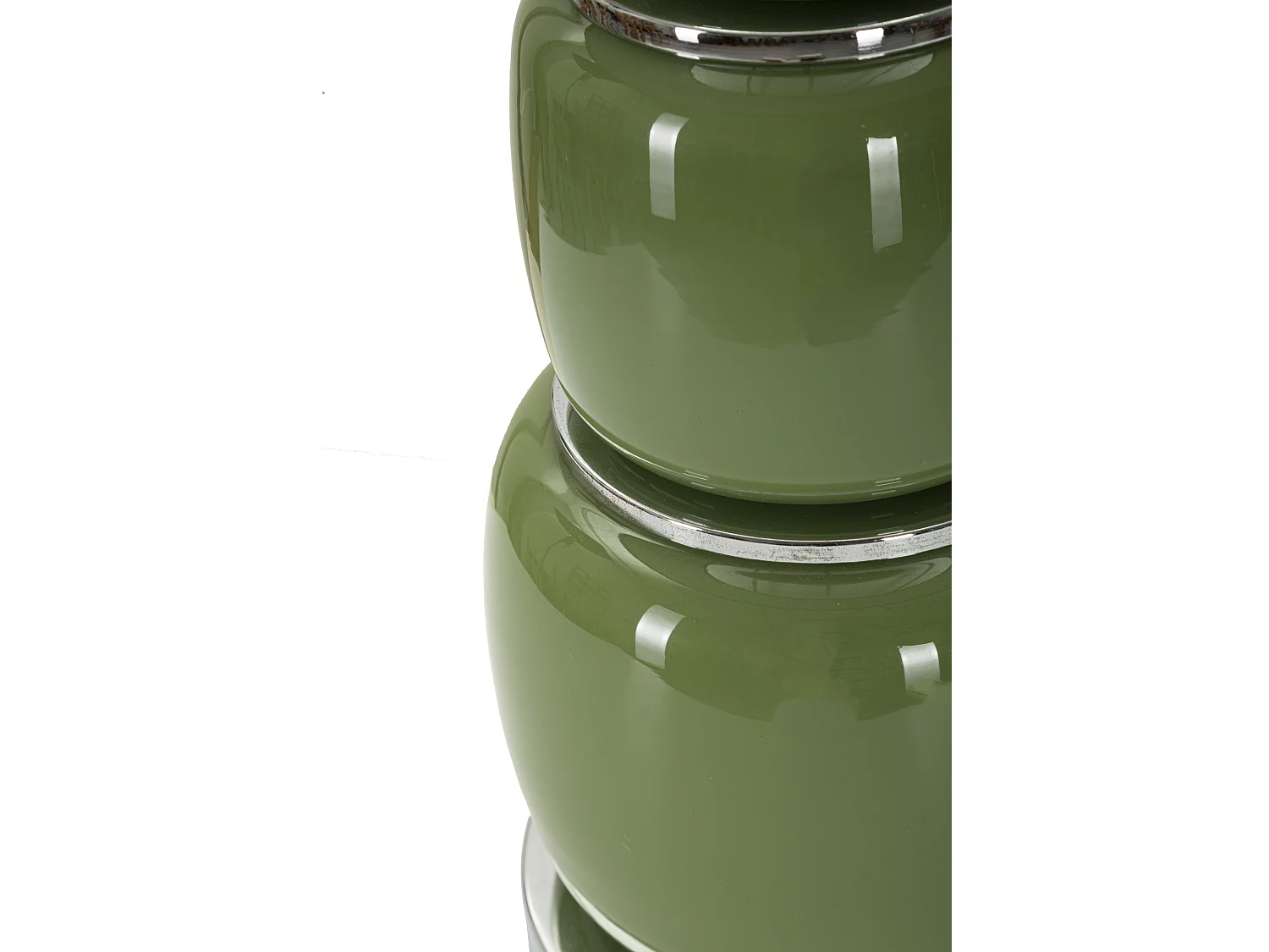 Lampada da tavolo in vetro cm Ø33x57