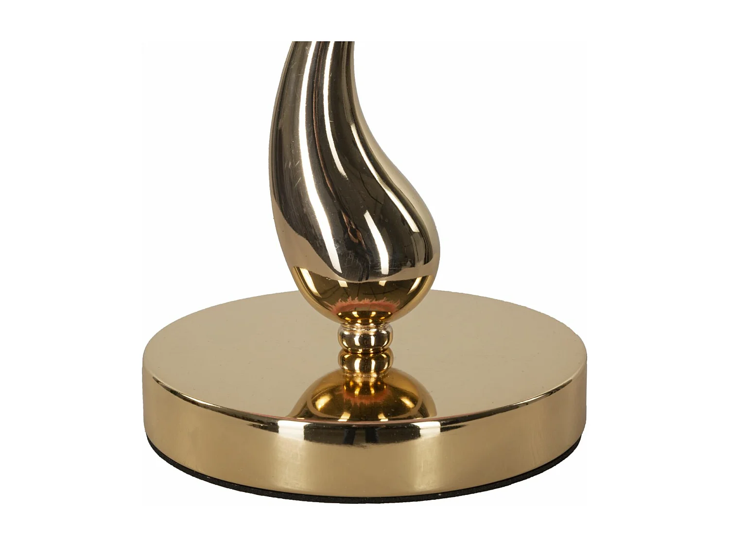 Lampada da tavolo con piume rosa cm  Ø 25x47