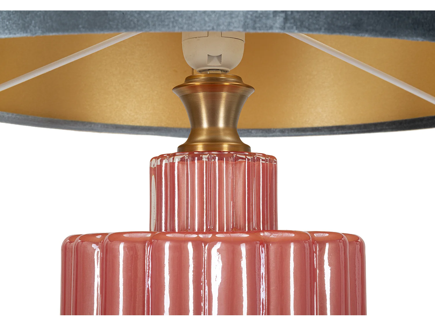 Lampada da tavolo in vetro cm Ø40x70