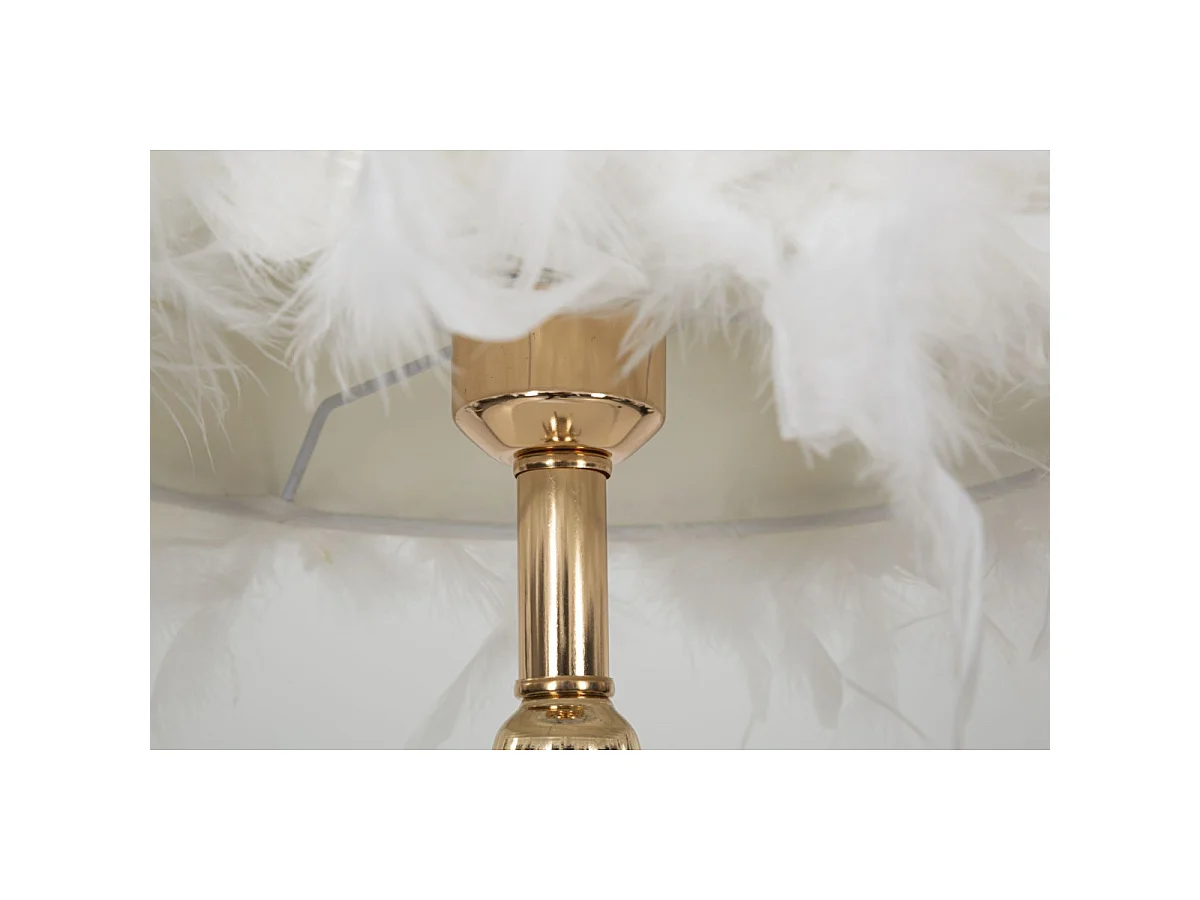 Tischlampe mit dekorativem Lampenschirm Tarty