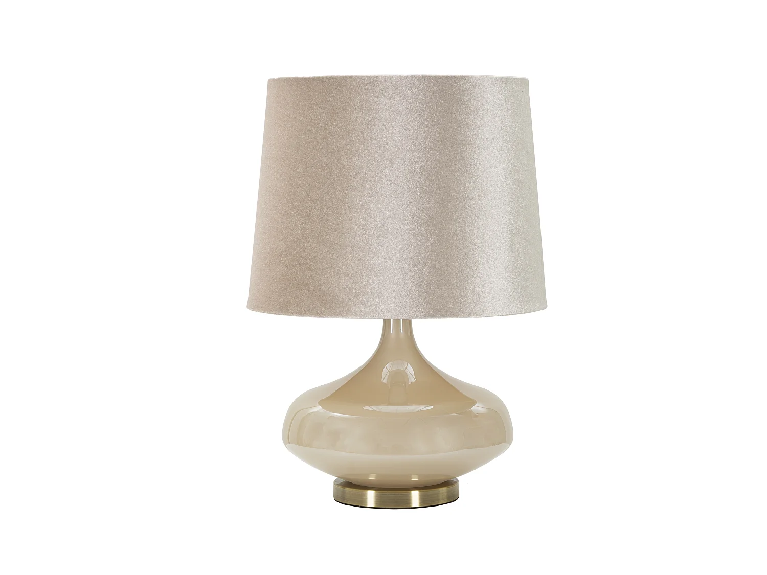 Lampe à Poser Design en Verre "Perly" 50cm Pearl