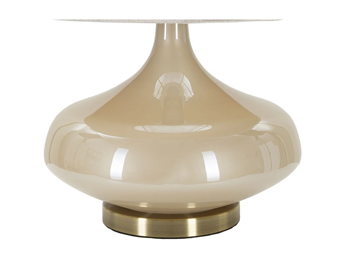 Lampe à Poser Design en Verre "Perly" 50cm Pearl