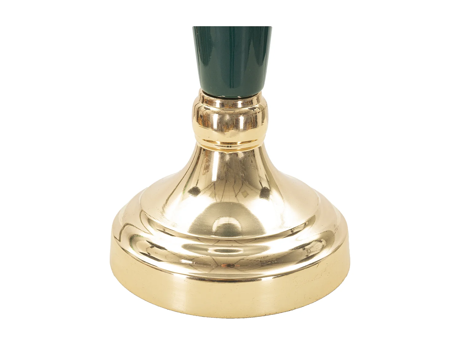 Lampada da tavolo in metallo verde cm  Ø 30x58