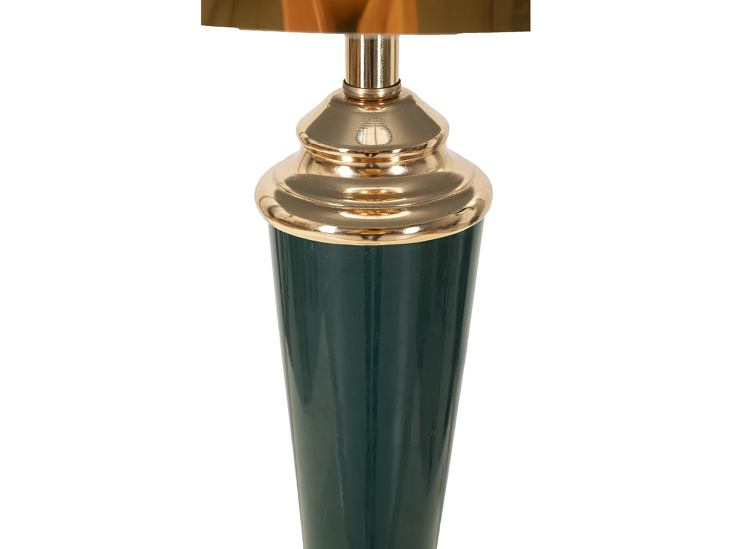 Lampada da tavolo in metallo verde cm  Ø 30x58