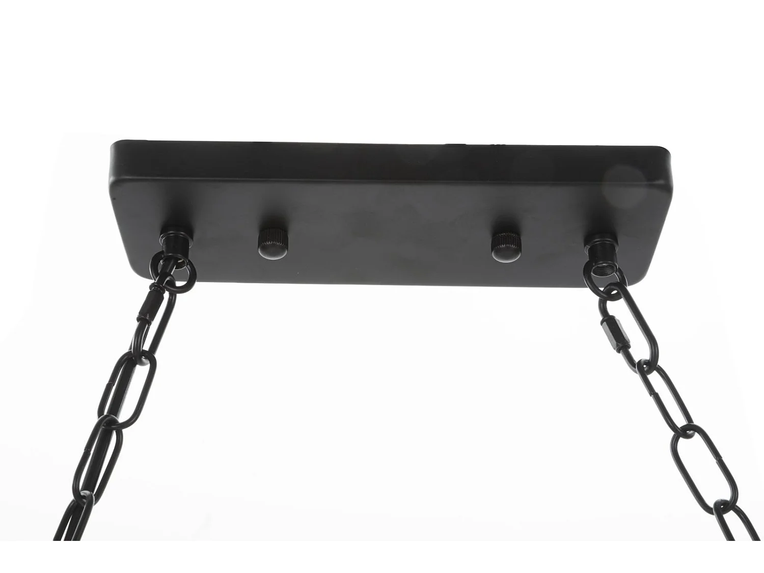 Lustre en métal et corde cm 130x20x80