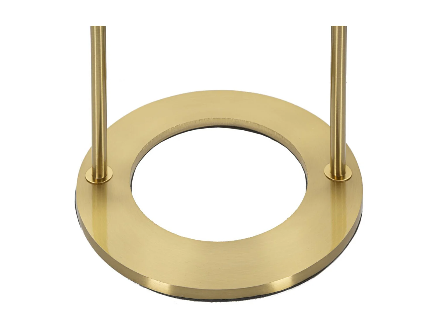 Lampe à Poser Arc "Luci" 50cm Blanc & Or