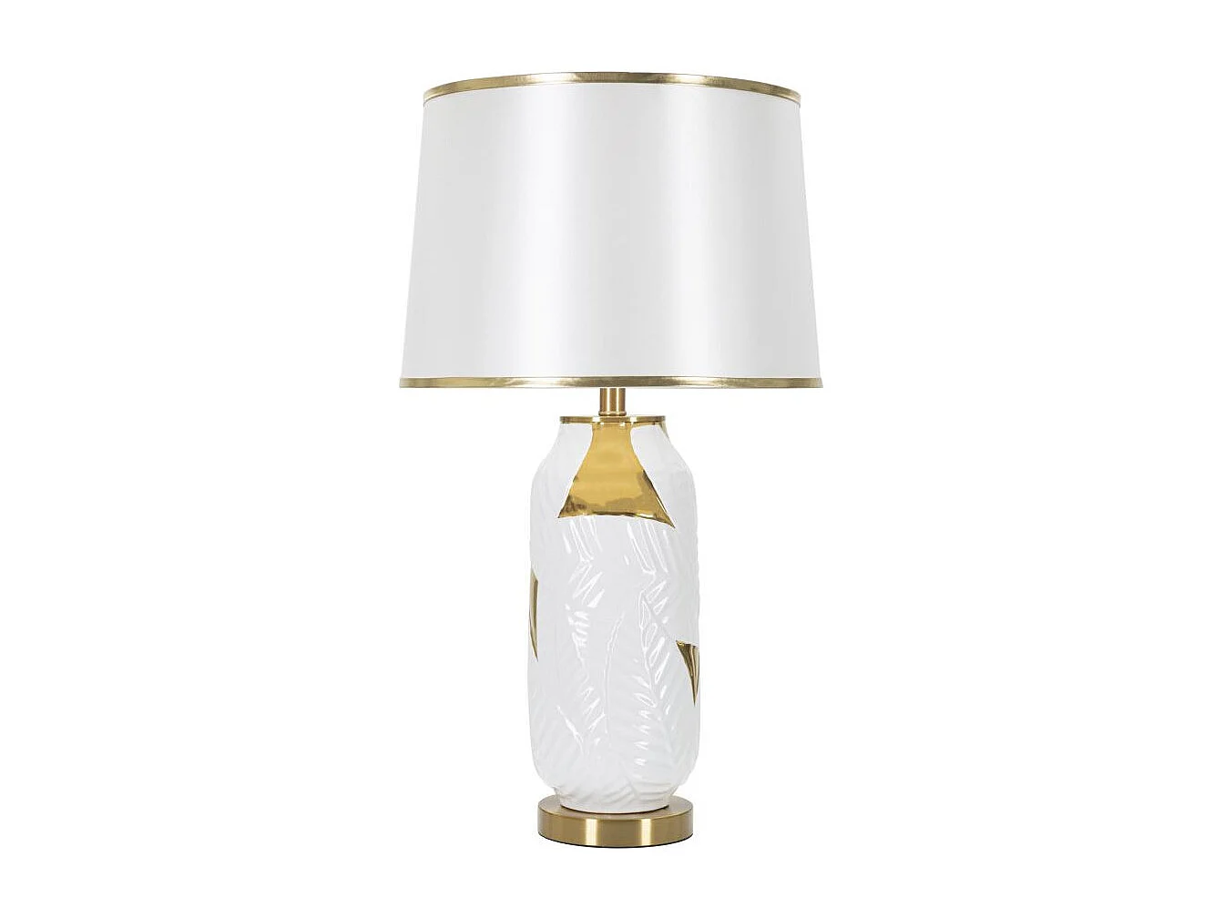 Lampe à Poser en Céramique "Camille" 70cm Blanc