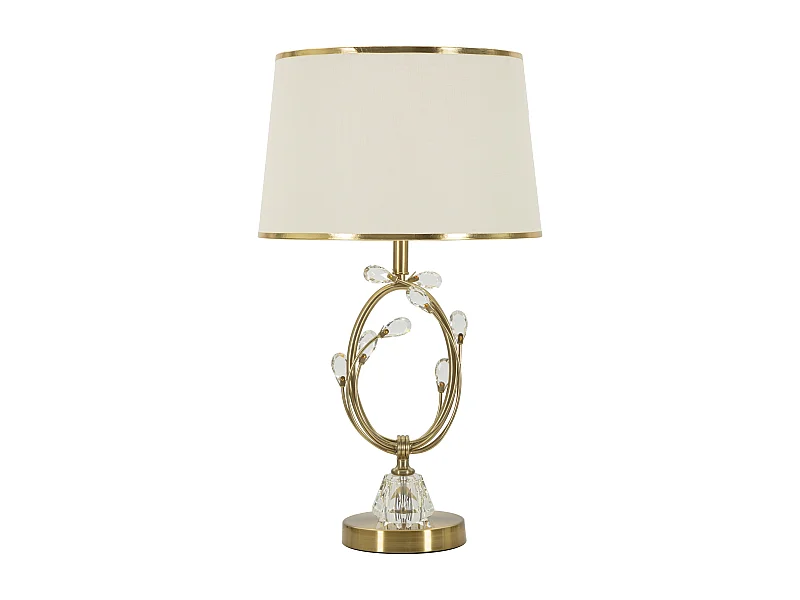 Lampe à Poser Design en Métal "Versailles" 60cm Or