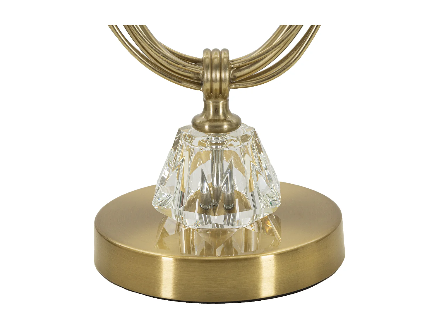 Lampe à Poser Design en Métal "Versailles" 60cm Or