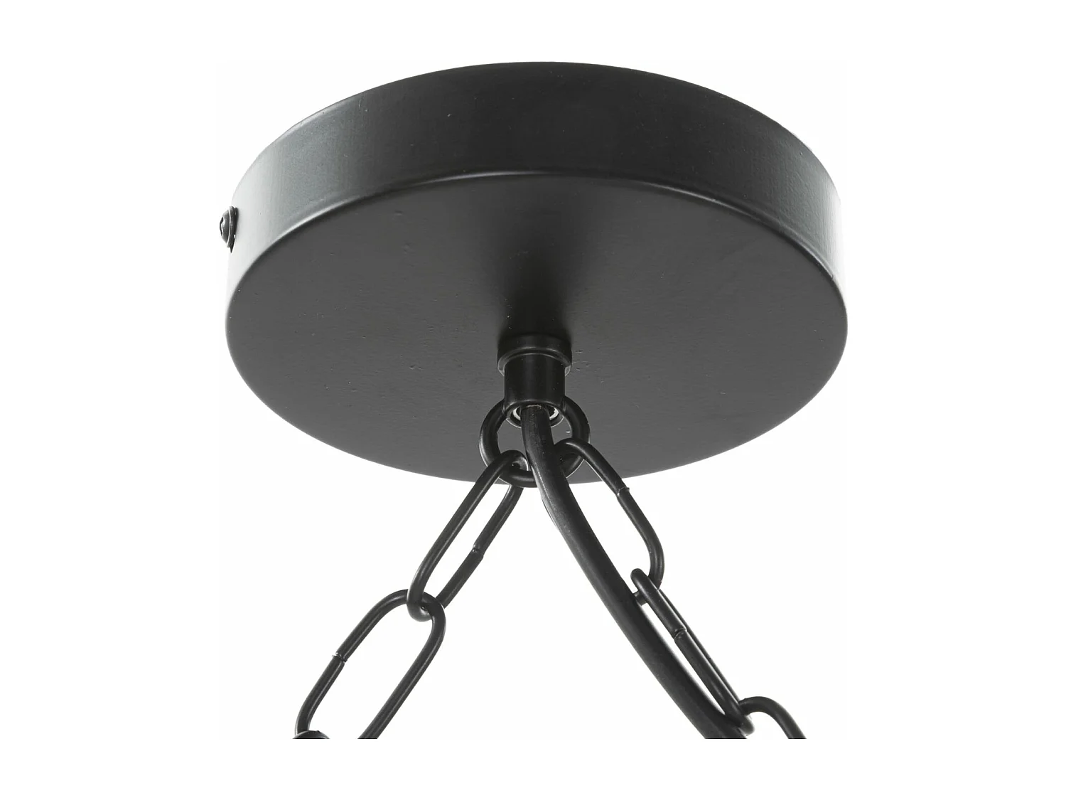 Lampadario in bambù e corda cm  80x15x120