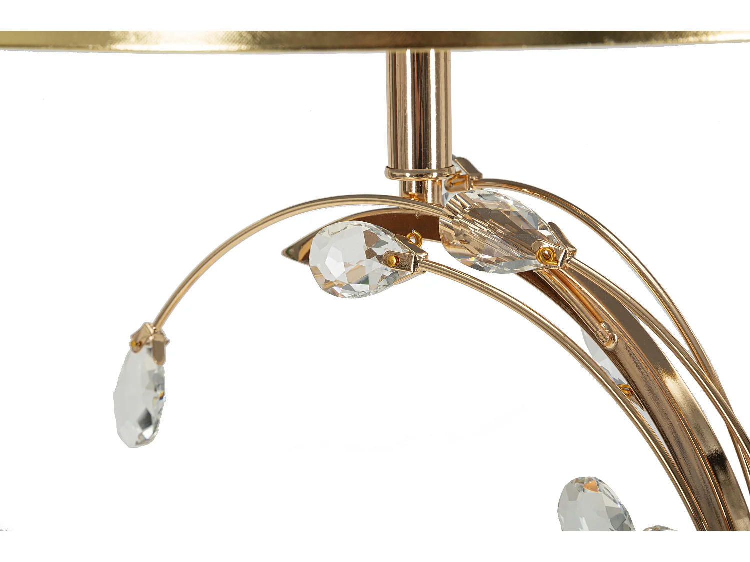 Lampe à Poser Design en Métal "Bruxelles" 65cm Or