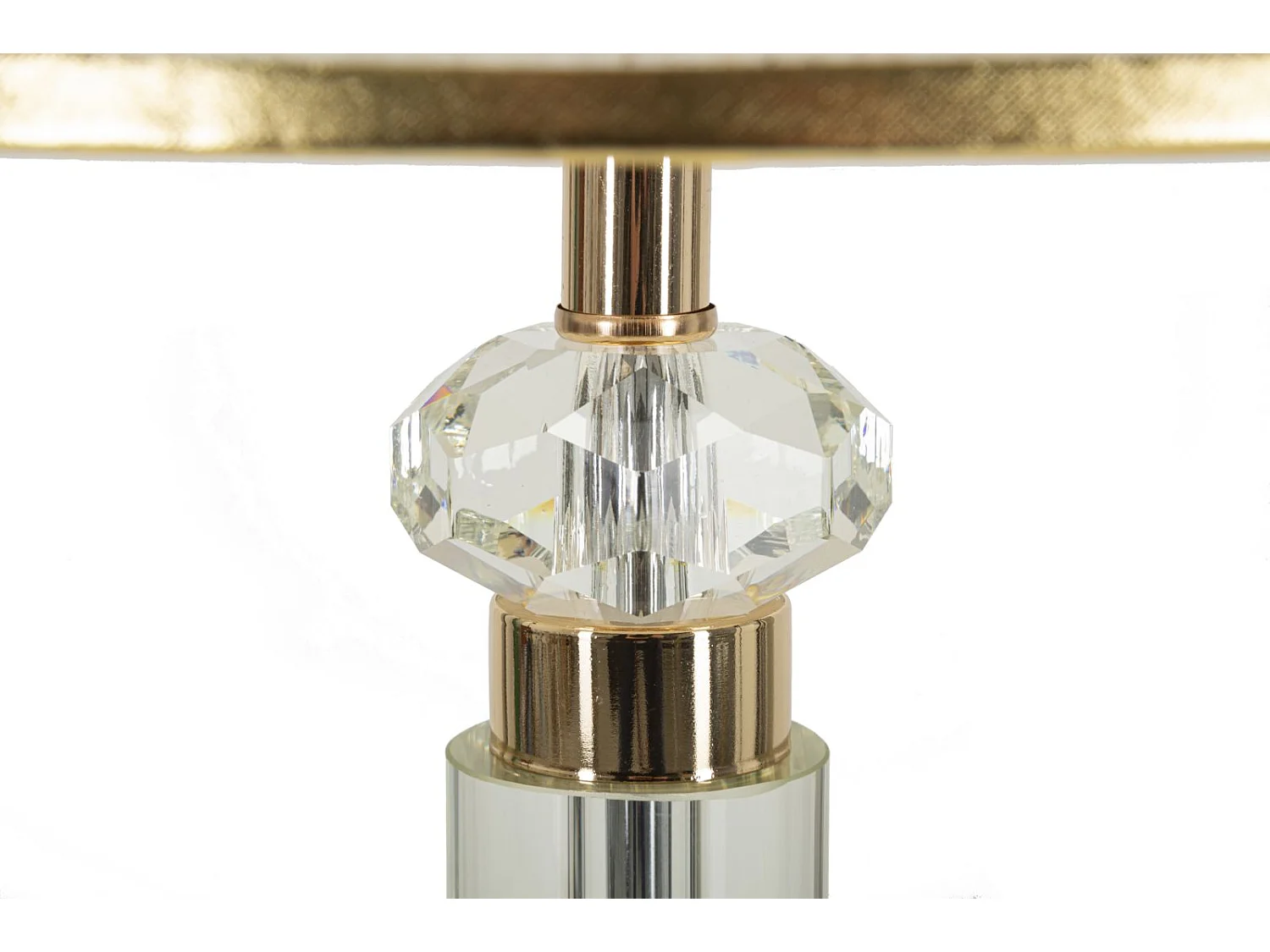 Lampada da tavolo in metallo e vetro cm  Ø 30x52,5